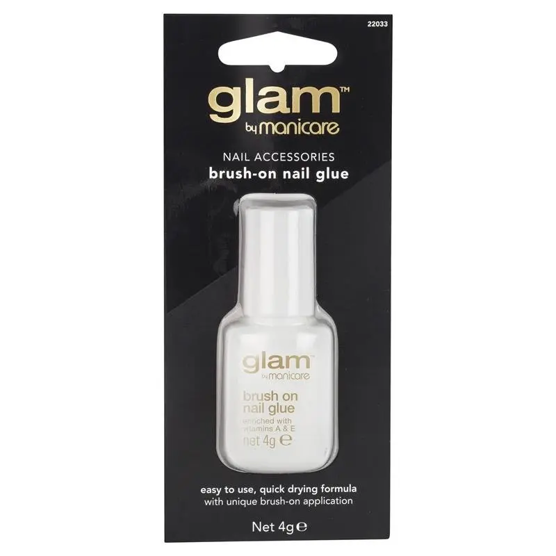 Glam by Manicare Brush-On Glue 4g