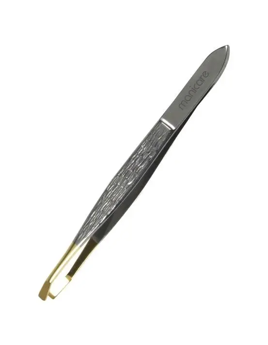 Manicare Triple X Tweezers, Gold Tipped