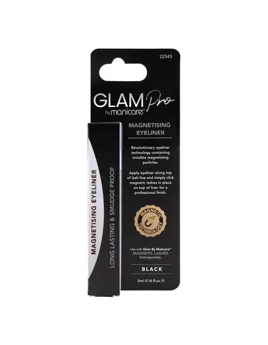 Glam Pro by Manicare Magnetising Eyeliner Black 5mL