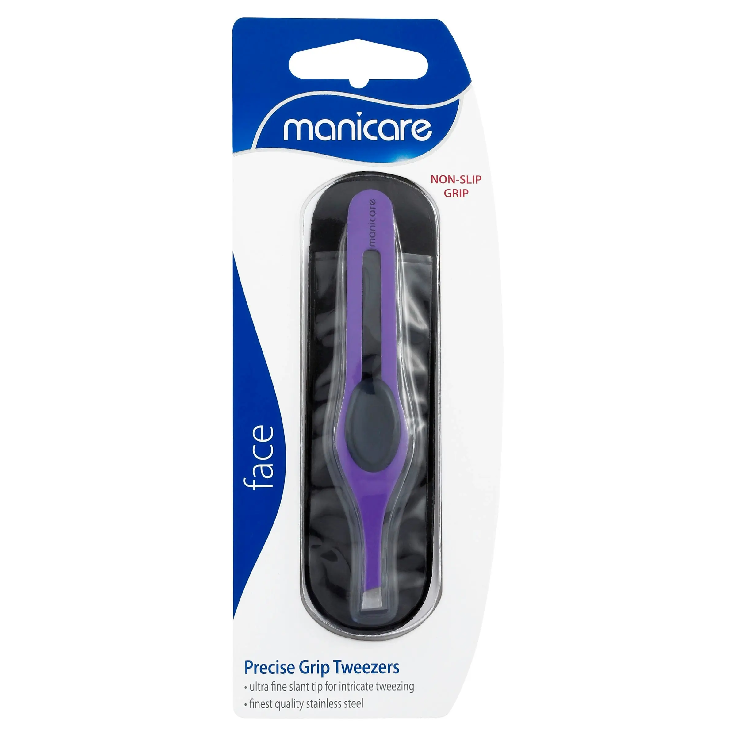 Manicare Purple Precise Grip Tweezers