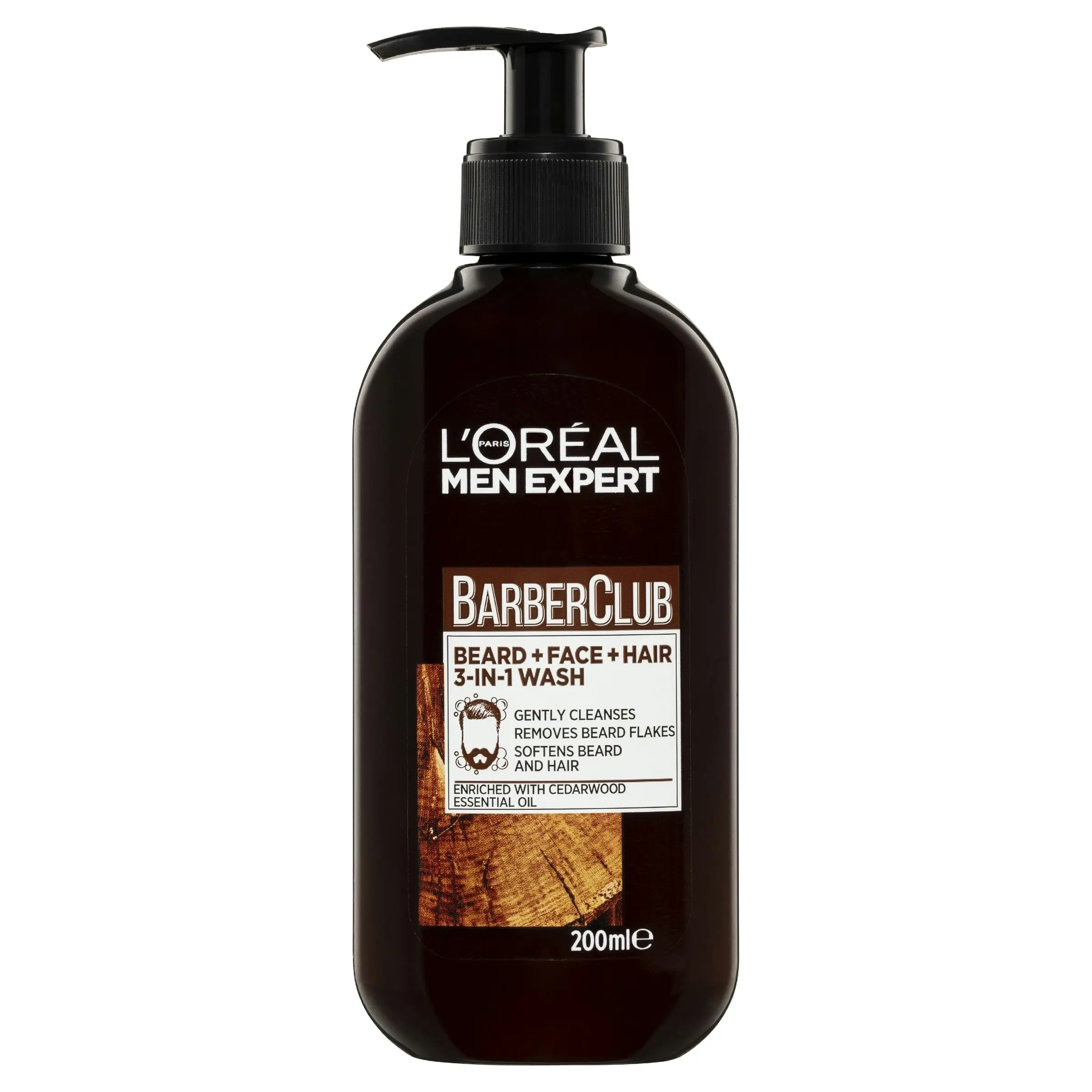 L'Oreal Men Expert Barber Club Face & Hair Wash 200mL