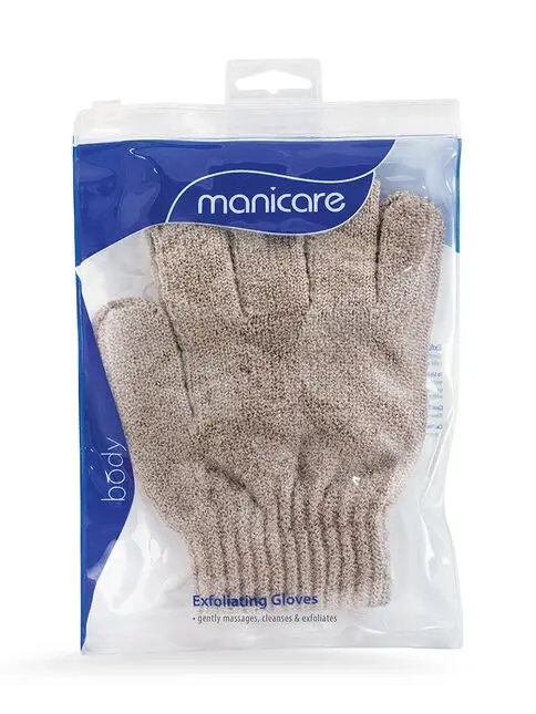 Manicare Brown Exfoliating Gloves