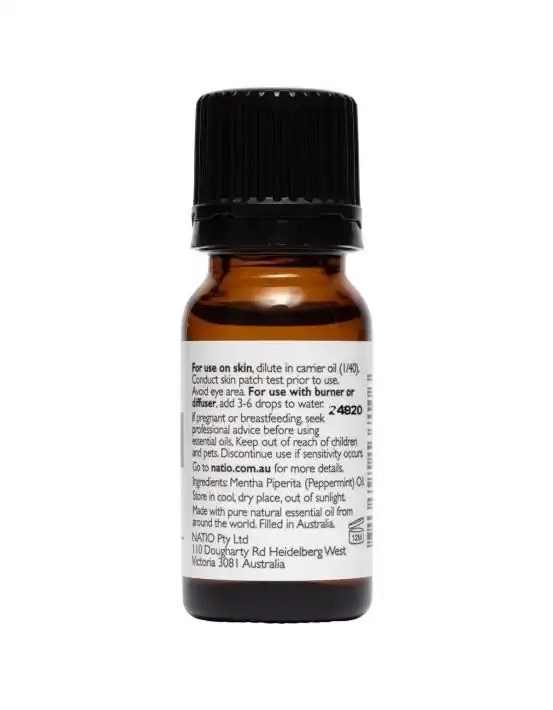 Natio Pure Peppermint Essential Oil 10ml