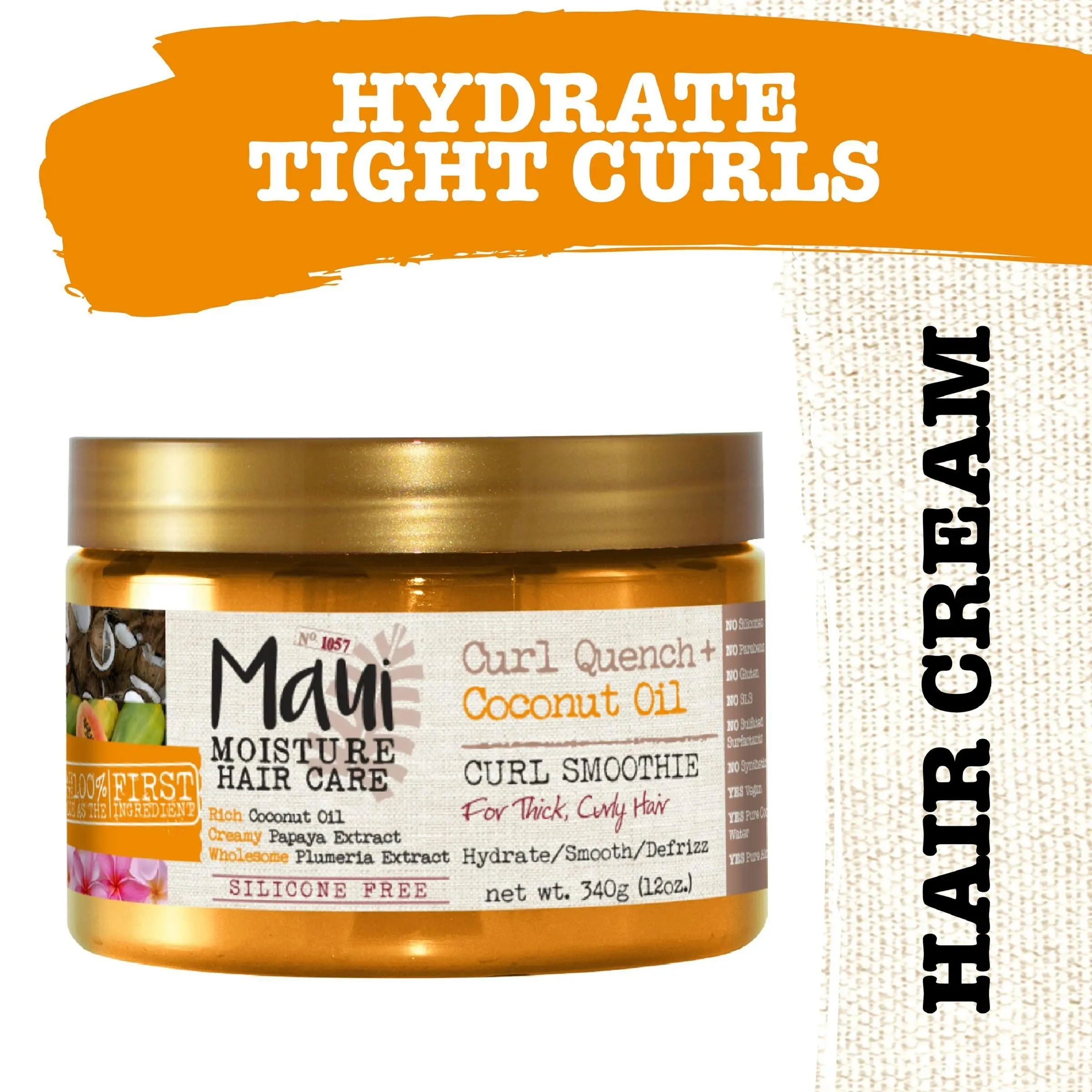 Maui Moisture Curl Smoothie Coconut Oil 340g