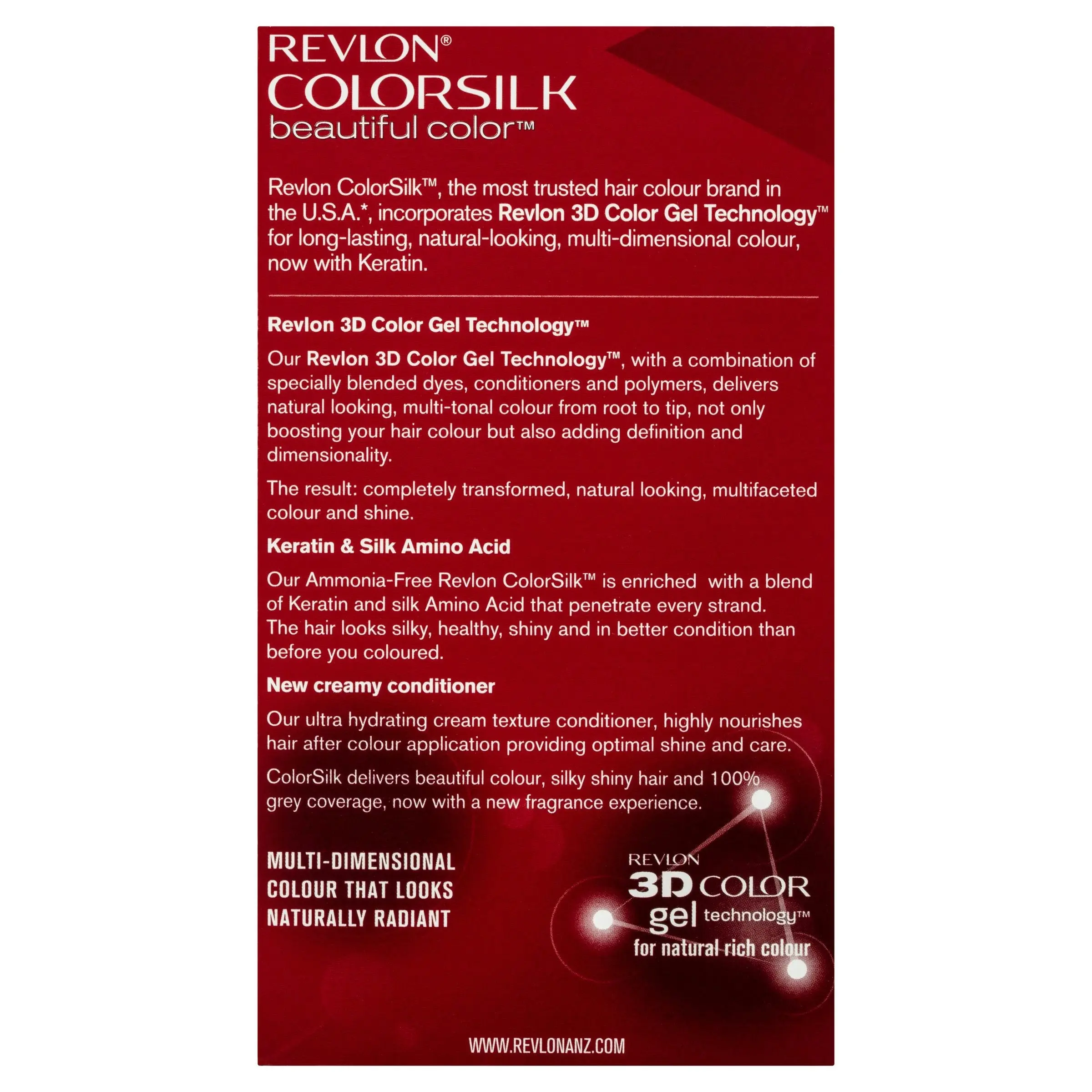 Revlon ColorSilk Permanent Haircolor 48 Burgundy