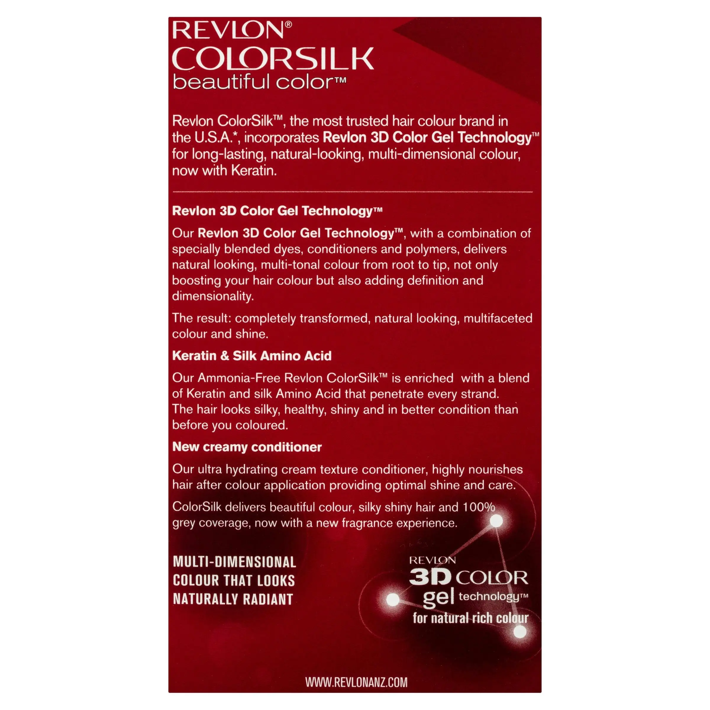 Revlon ColorSilk Permanent Haircolor 20 Brown Black