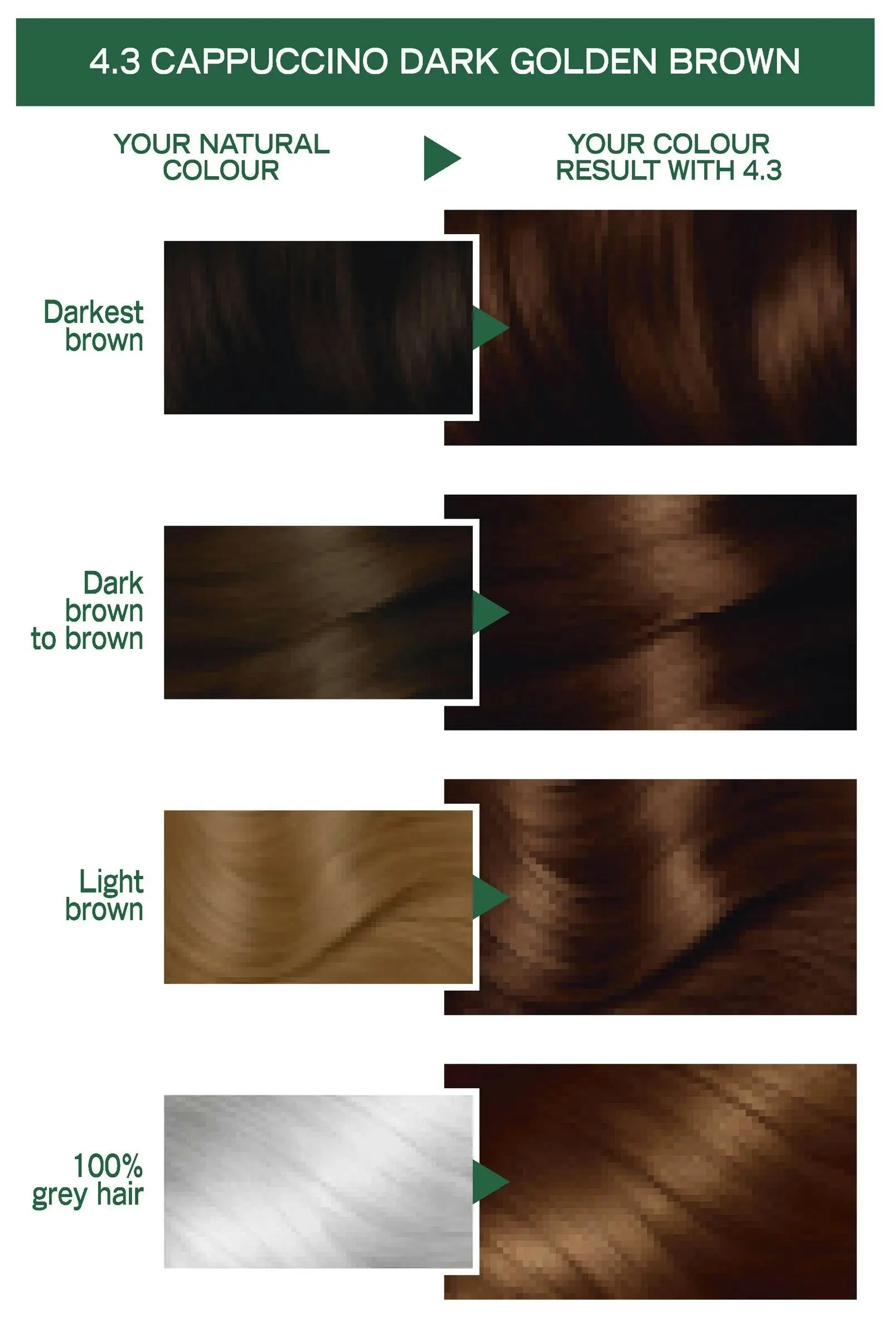 Garnier Nutrisse Hair Colour 4.3 Cappucino