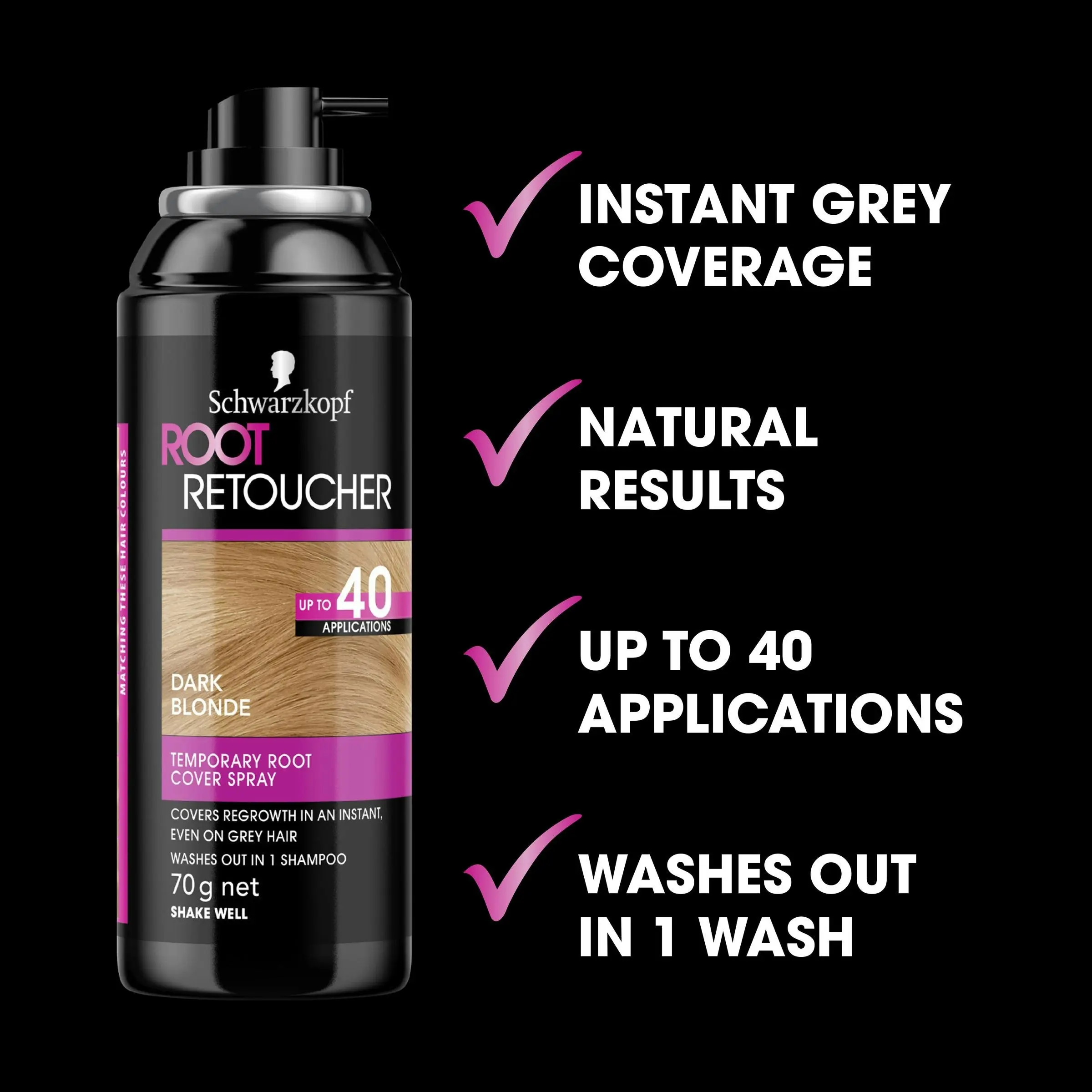 Schwarzkopf Root Retoucher Dark Blonde 70g