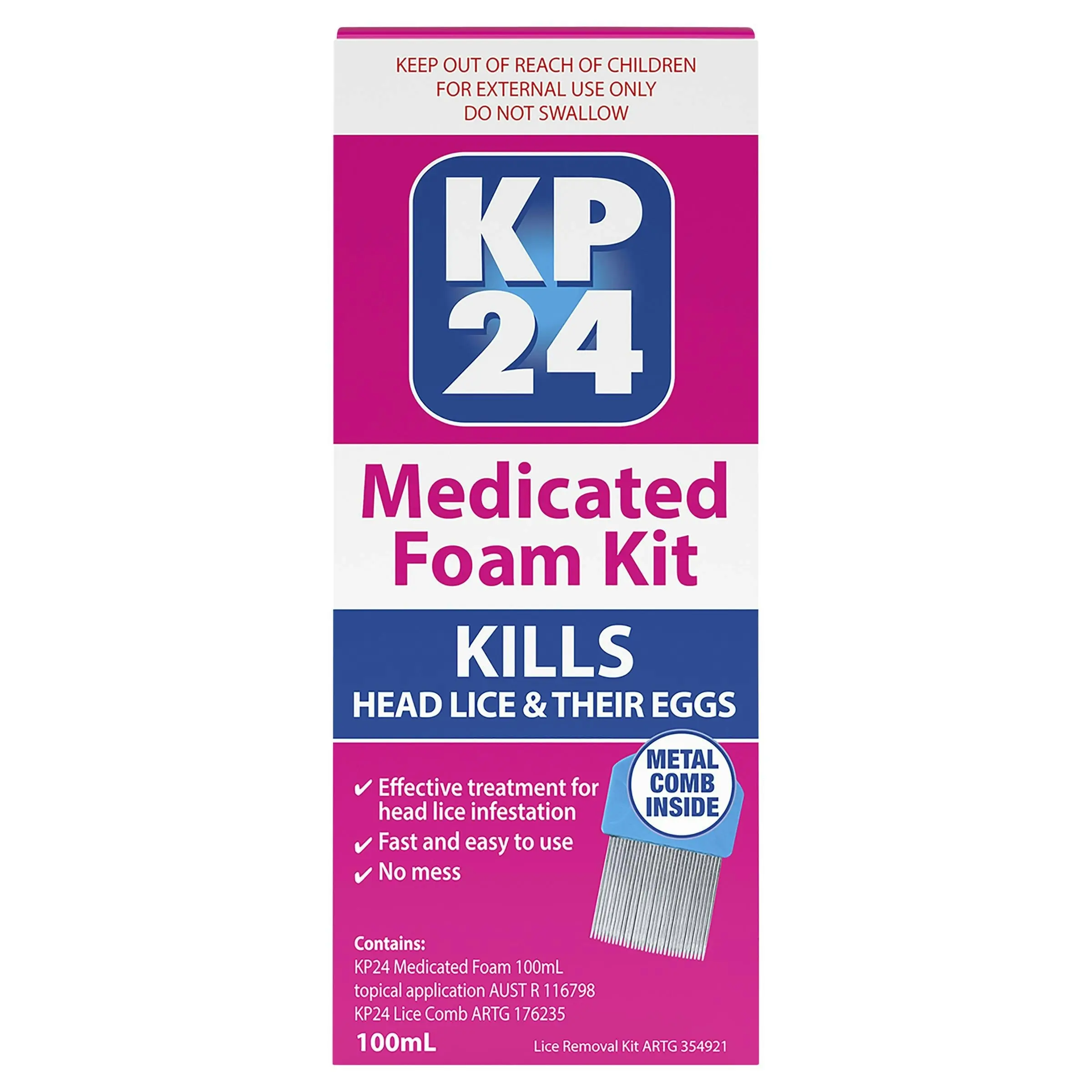 KP24 Medicated Foam KIT