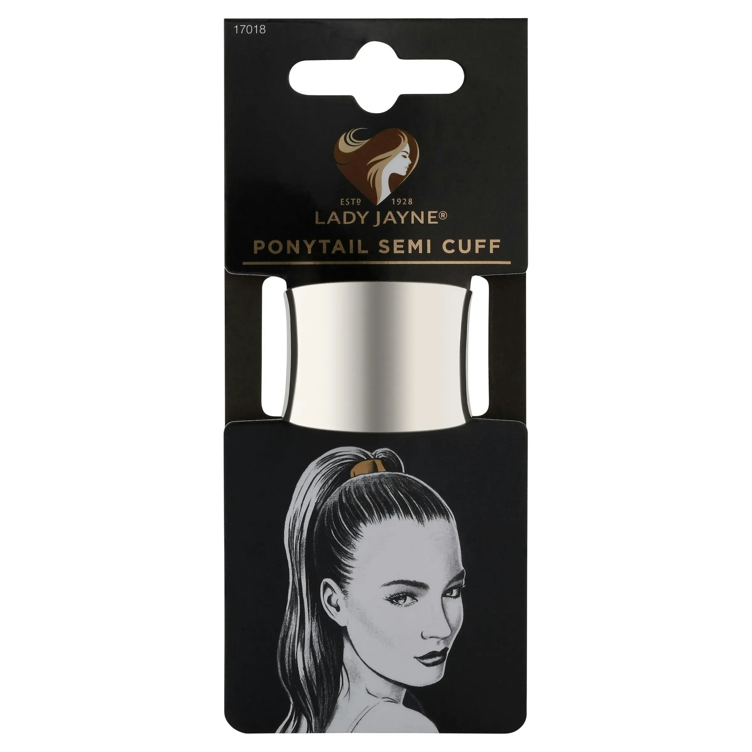 Lady Jayne Metallic Ponytail Semi Cuff