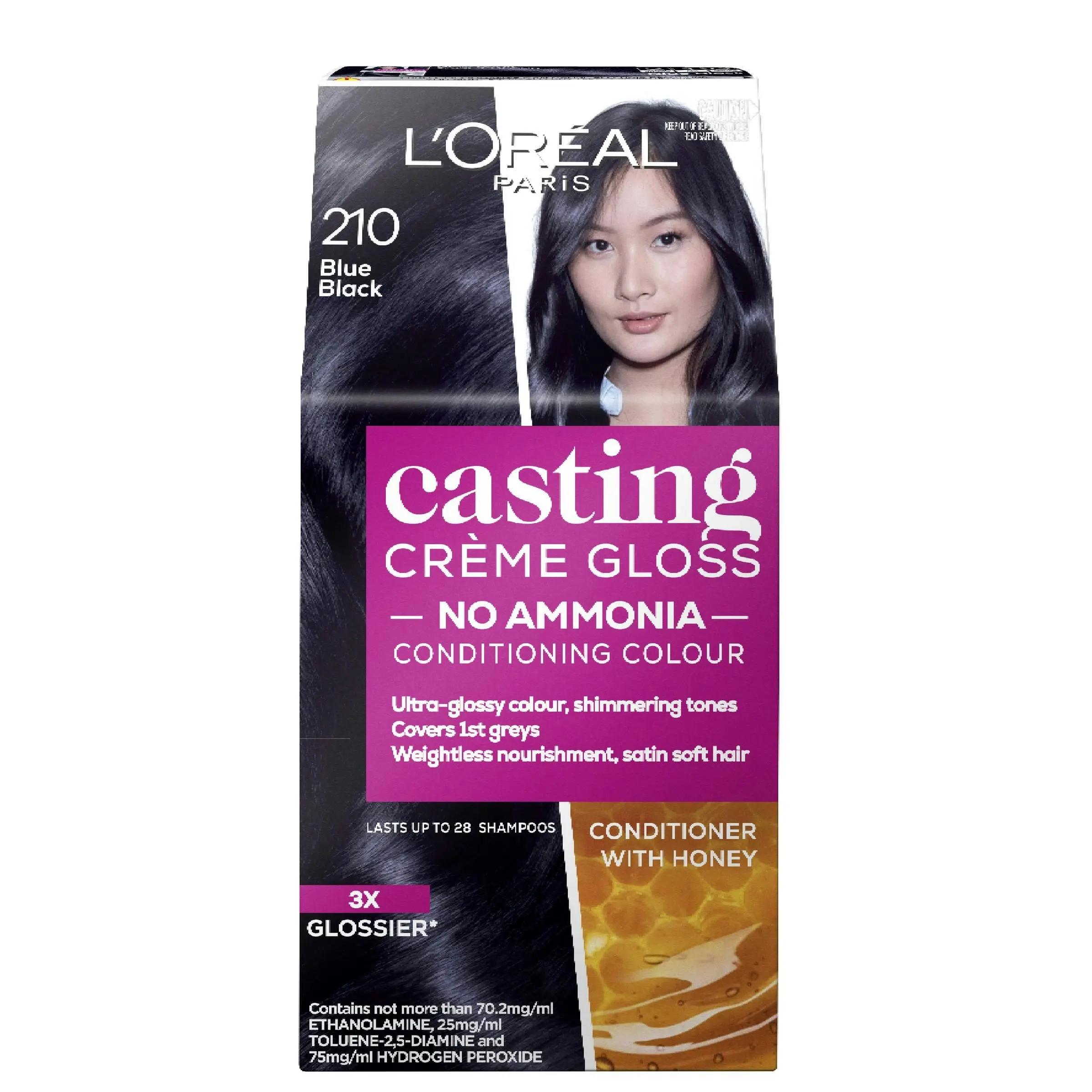 L'Oreal Casting Creme Gloss 210 Blue Black