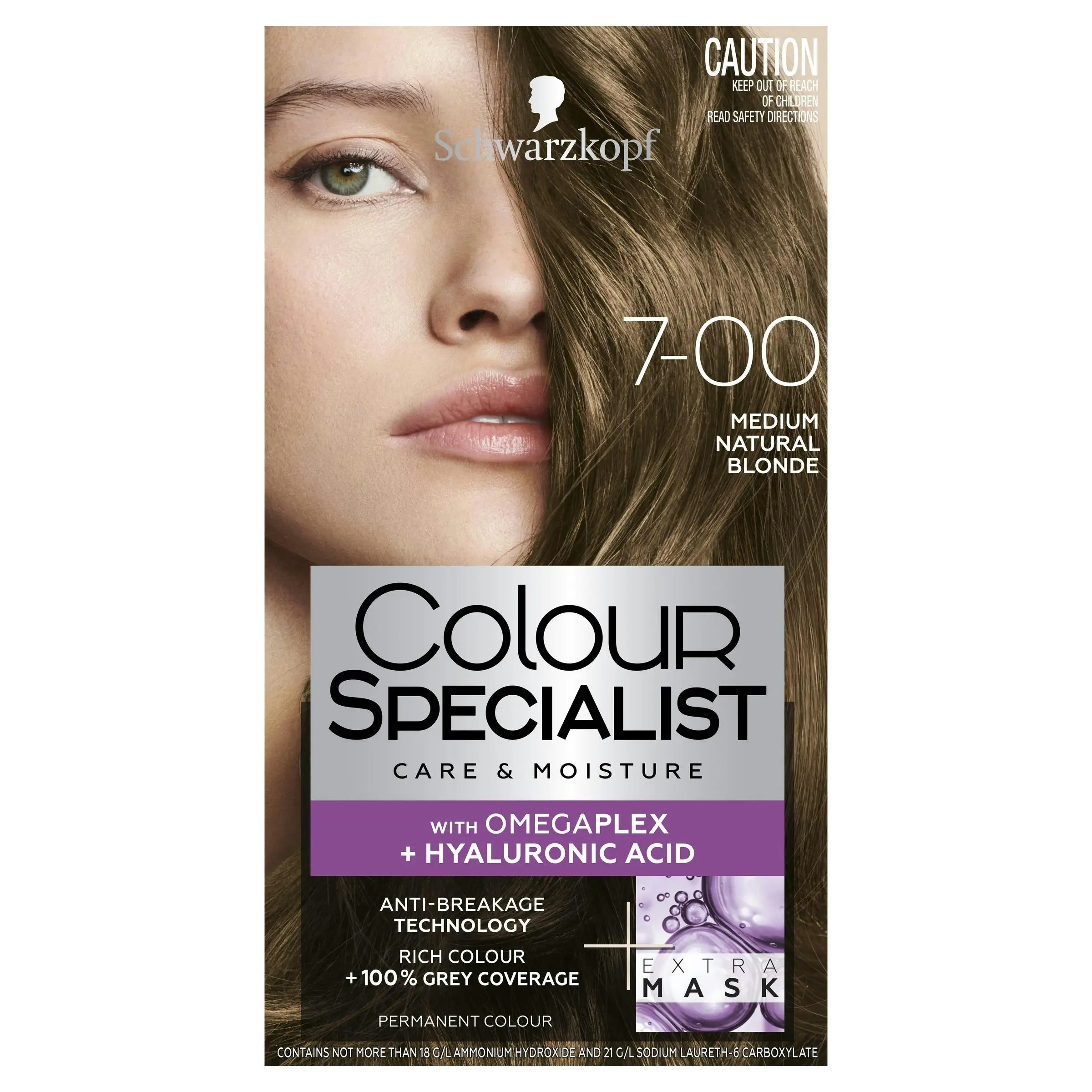 Schwarzkopf Colour Specialist Hair Colour 7.00 Medium Natural Blonde