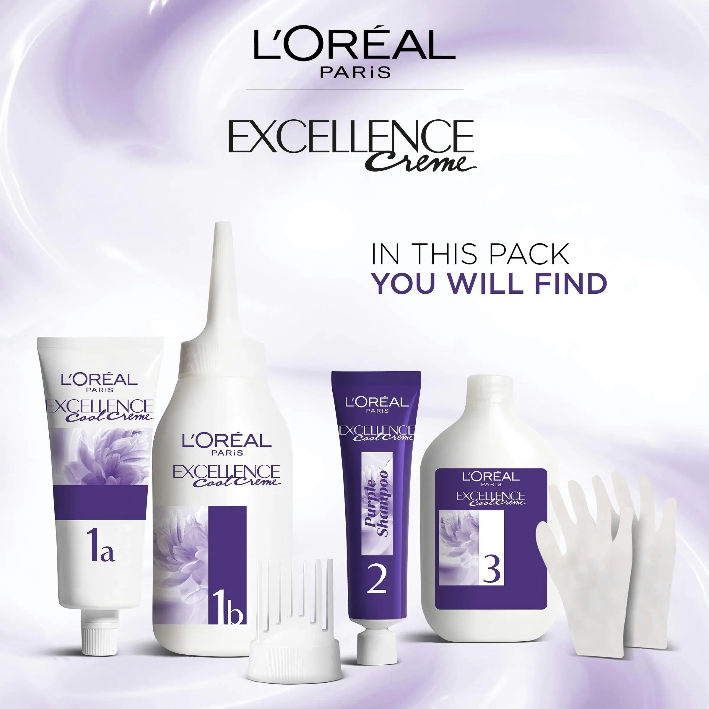 L'Oreal Excellence Cool Creme Permanent Hair Colour 4.11 Ultra Ash Brown