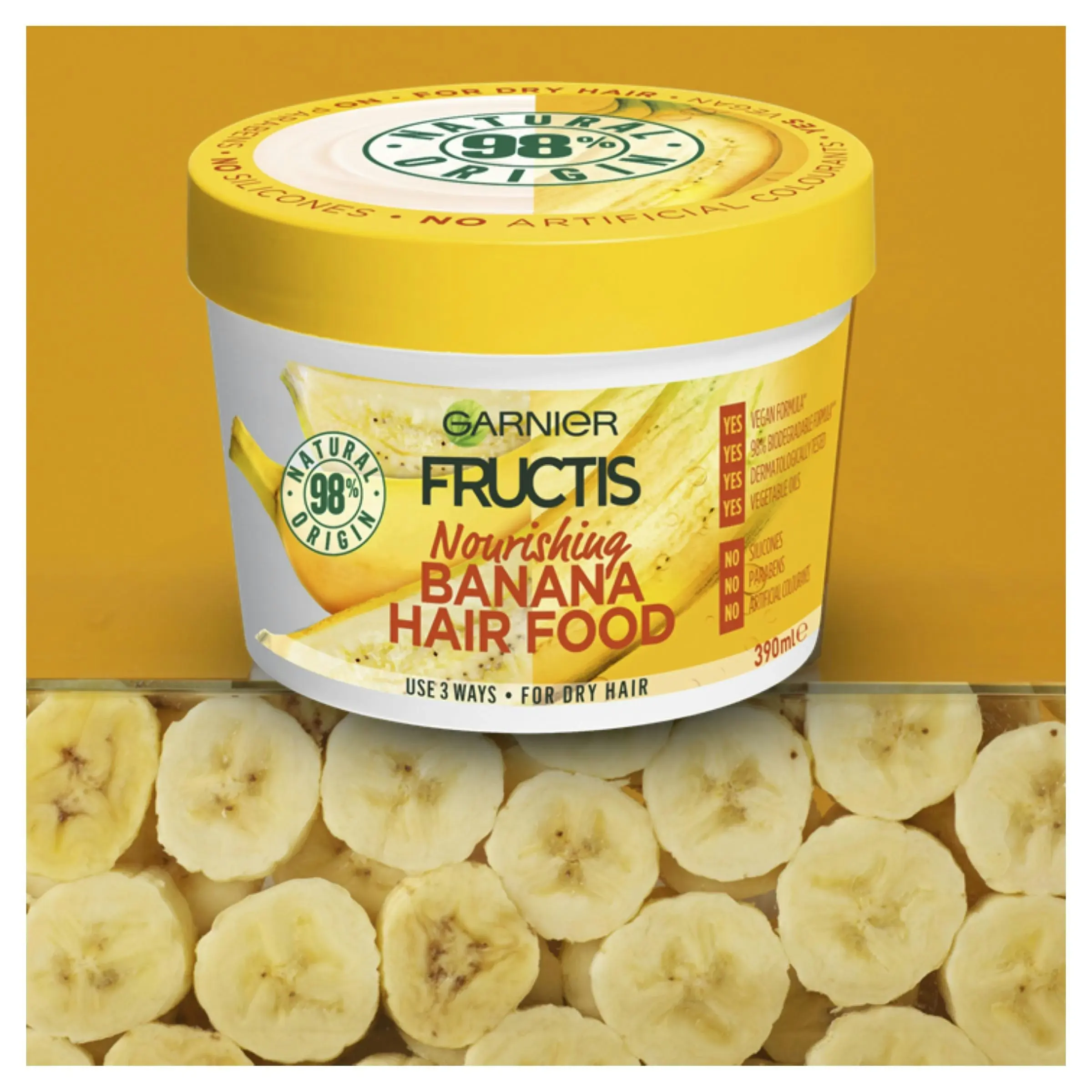 Garnier Fructis Hair Food Banana 390mL