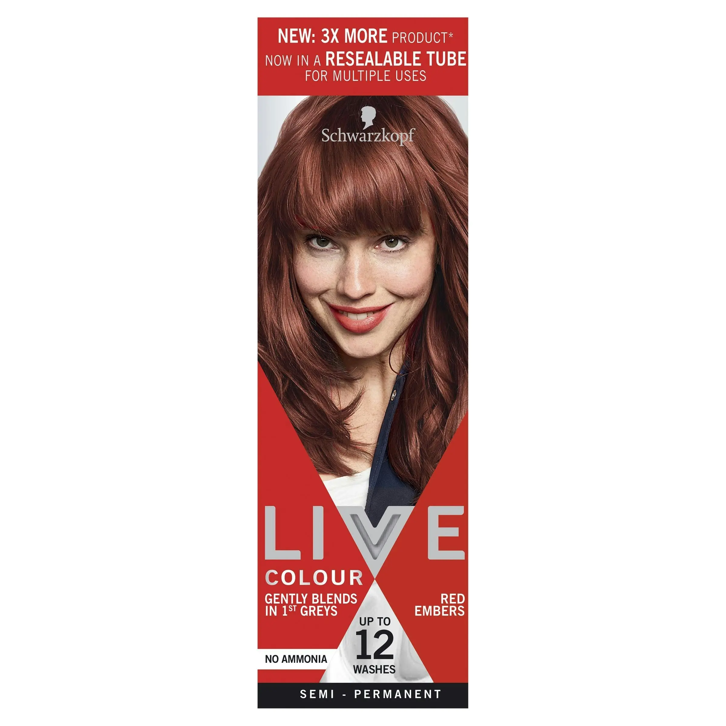 Schwarzkopf Live Colour Red Embers 75ml