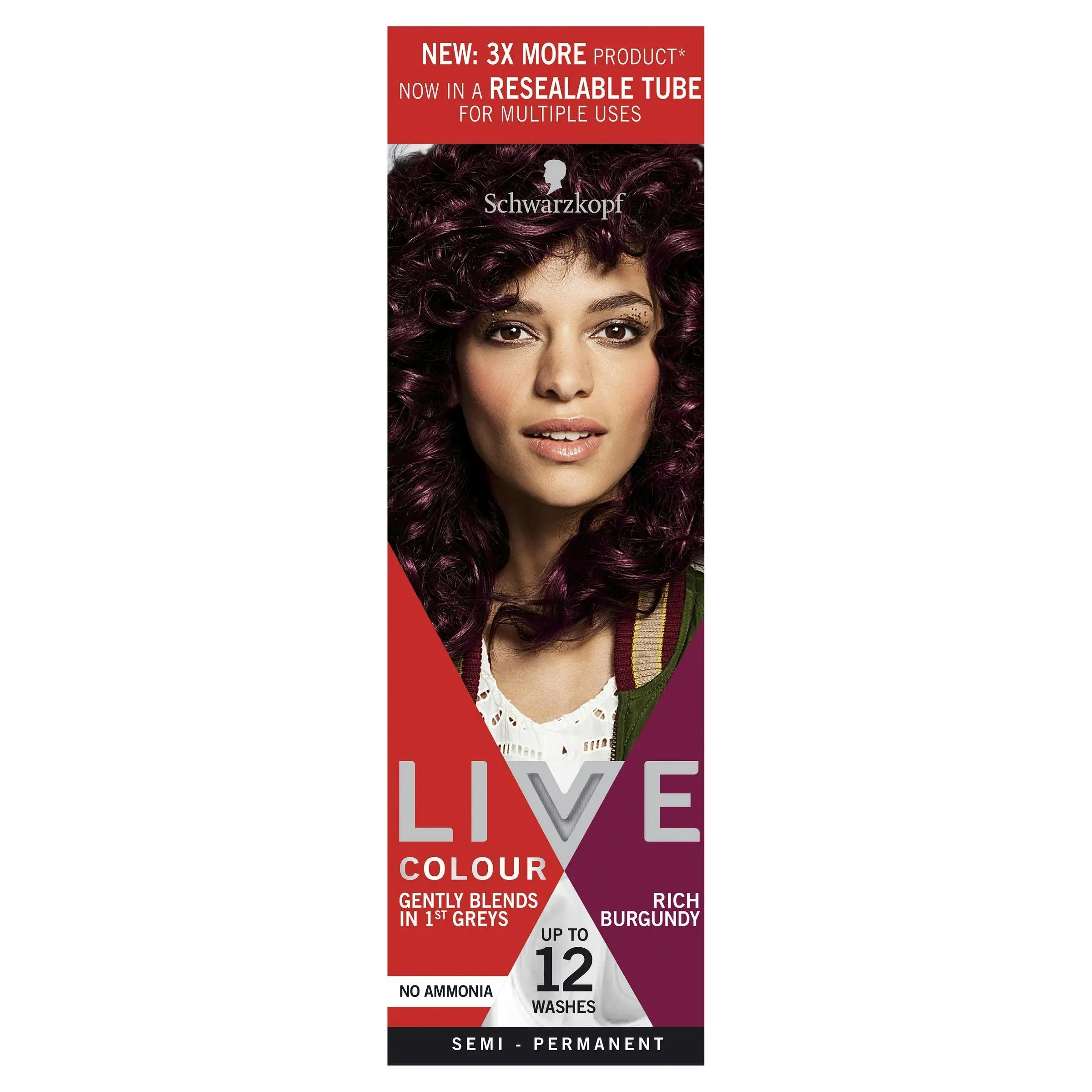 Schwarzkopf Live Colour Rich Burgundy 75ml