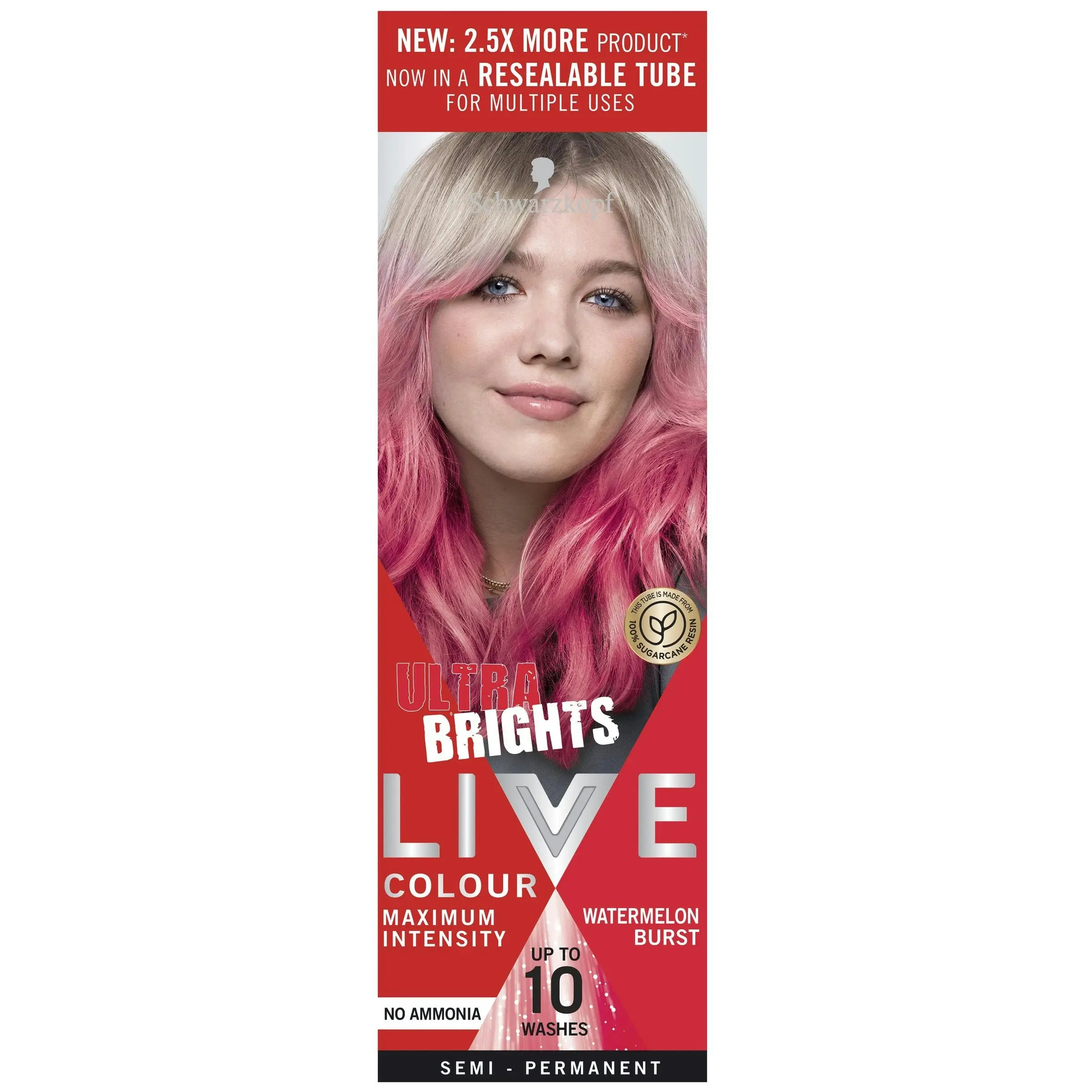 Schwarzkopf Live Colour Ultra Brights Watermelon Burst 75ml