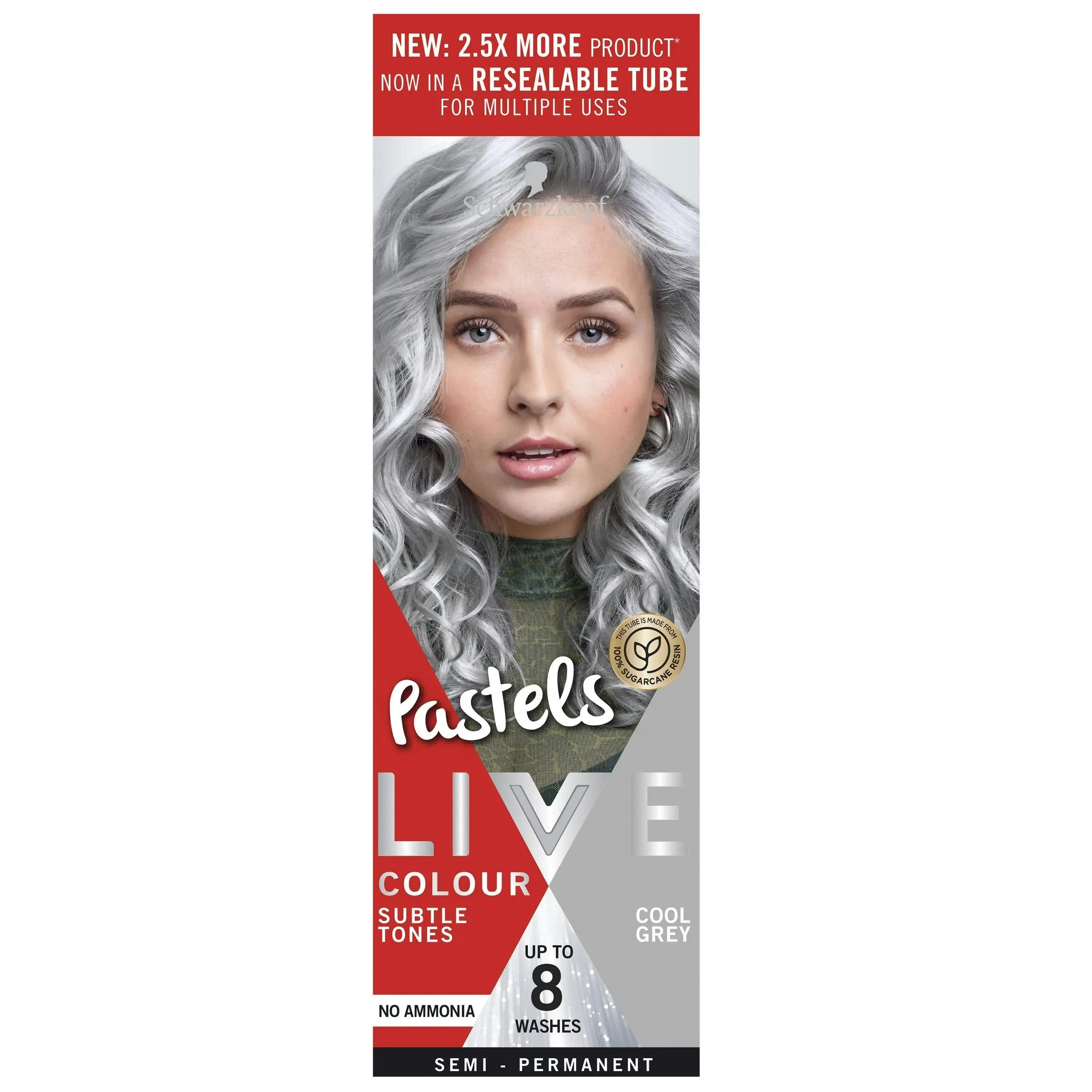 Schwarzkopf Live Colour Cool Grey 75ml