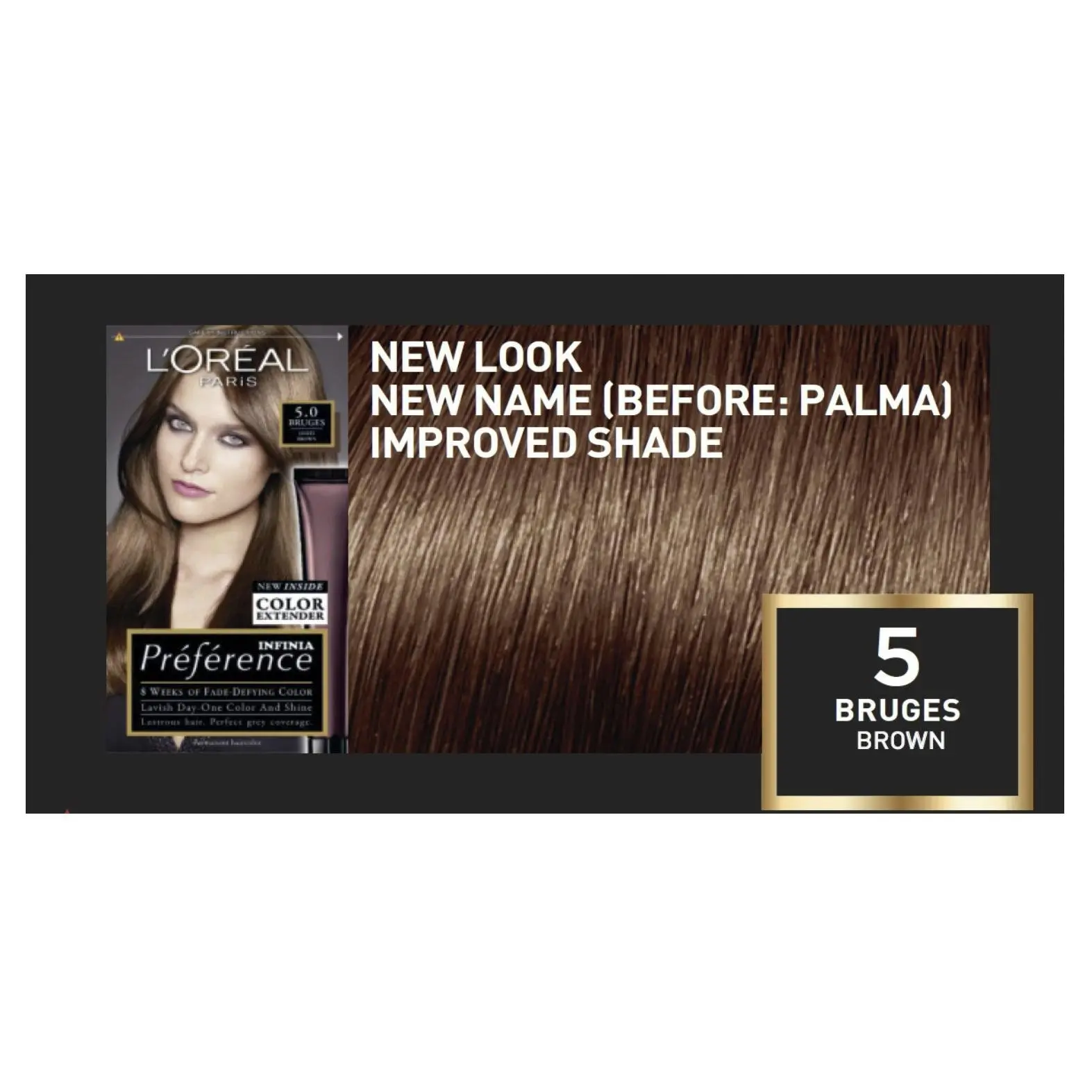 L'Oreal Preference Hair Colour 5 Bruges