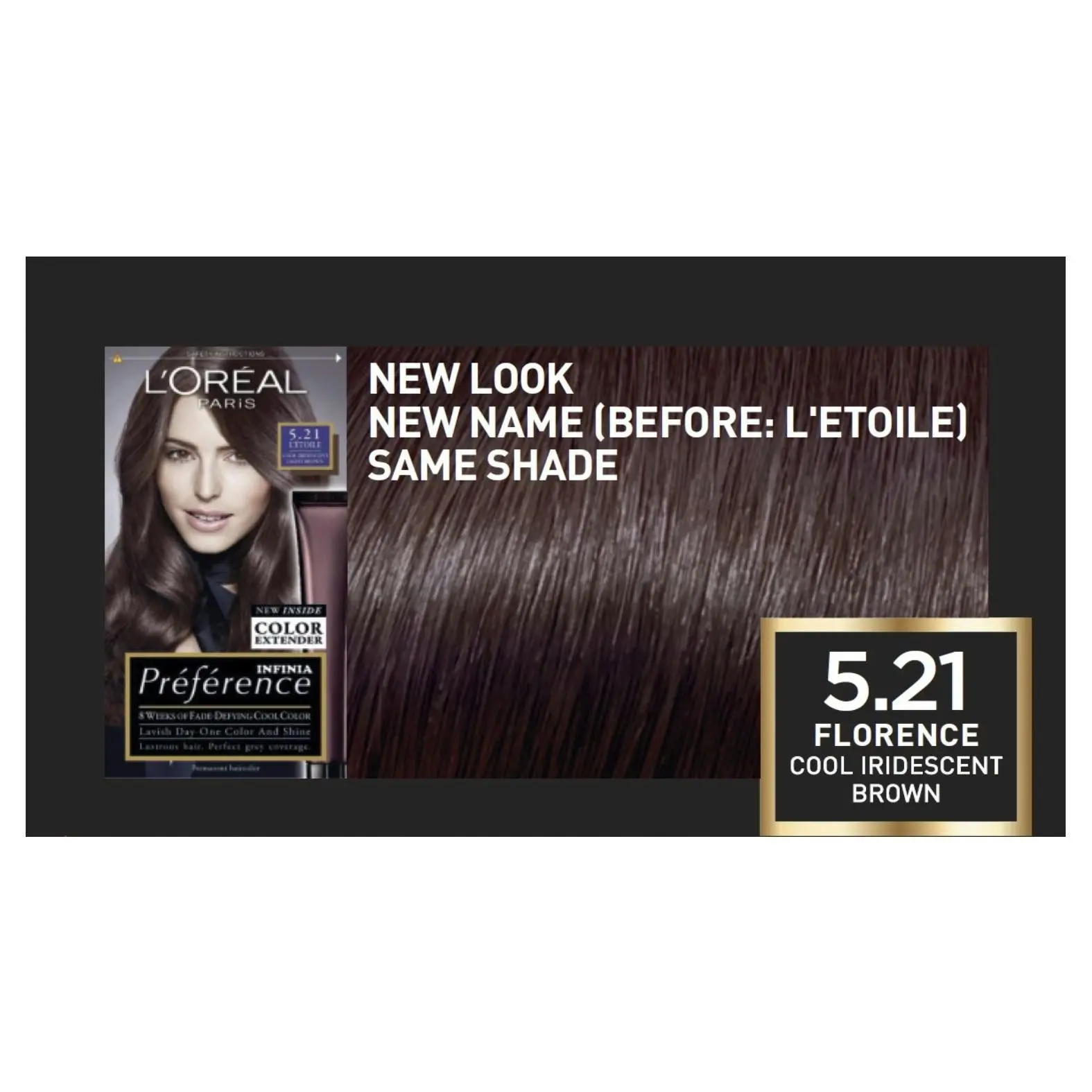 L'Oreal Preference Hair Colour 5.21 Florence