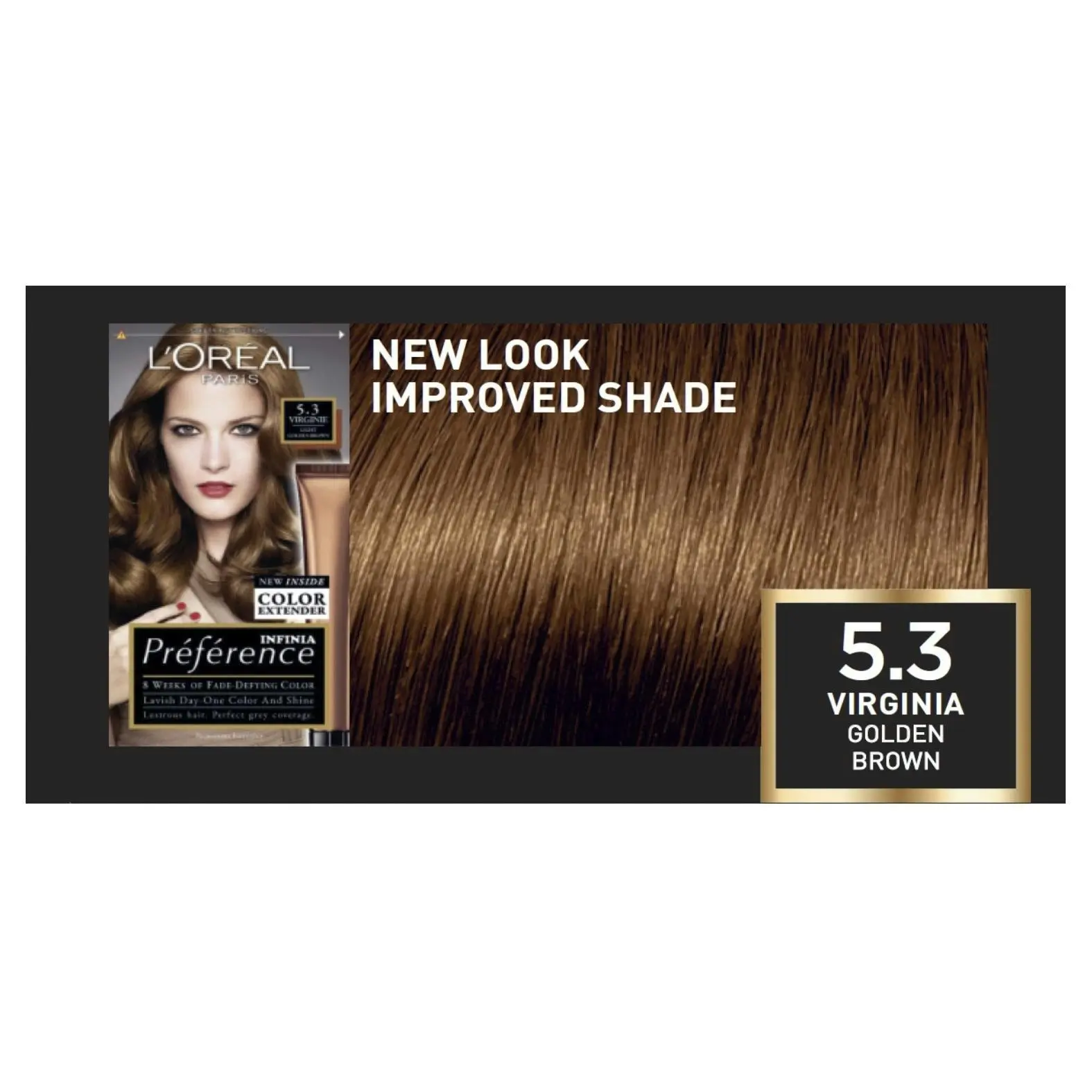 L'Oreal Preference Hair Colour 5.3 Virginia