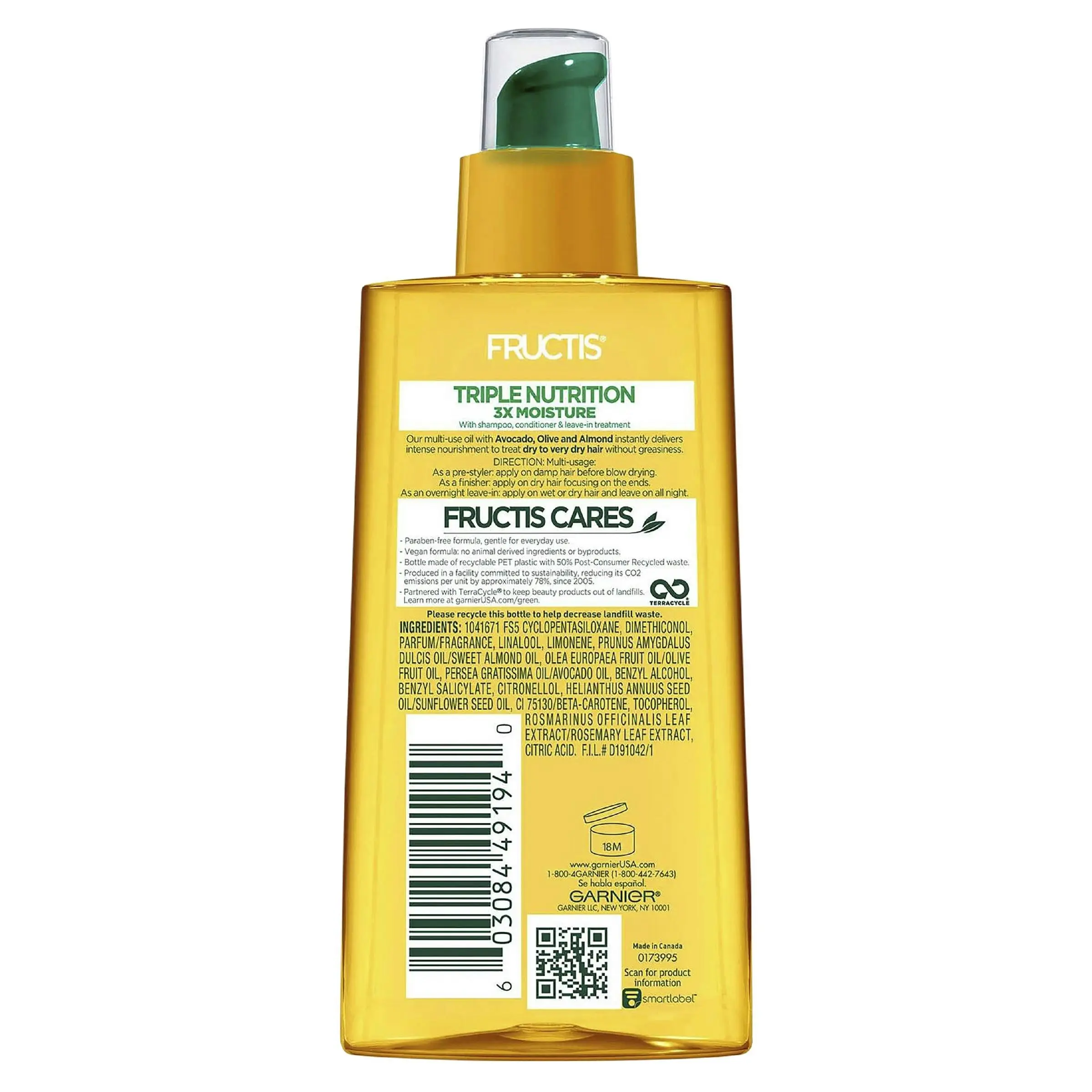 Garnier Triple Nutrition Marvelous Oil Hair Elixir 150ml