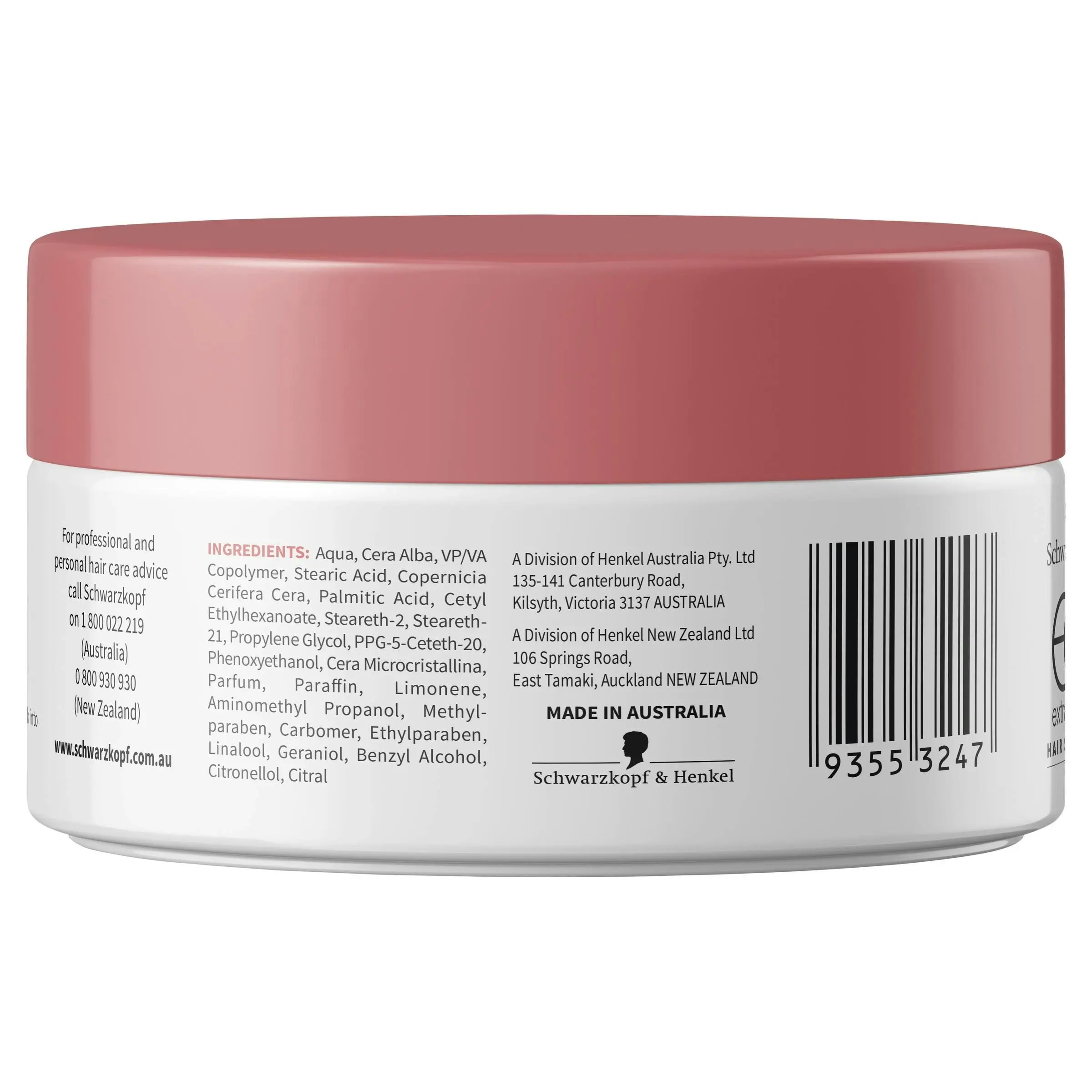 Schwarzkopf Extra Care Texturising Cream 85mL