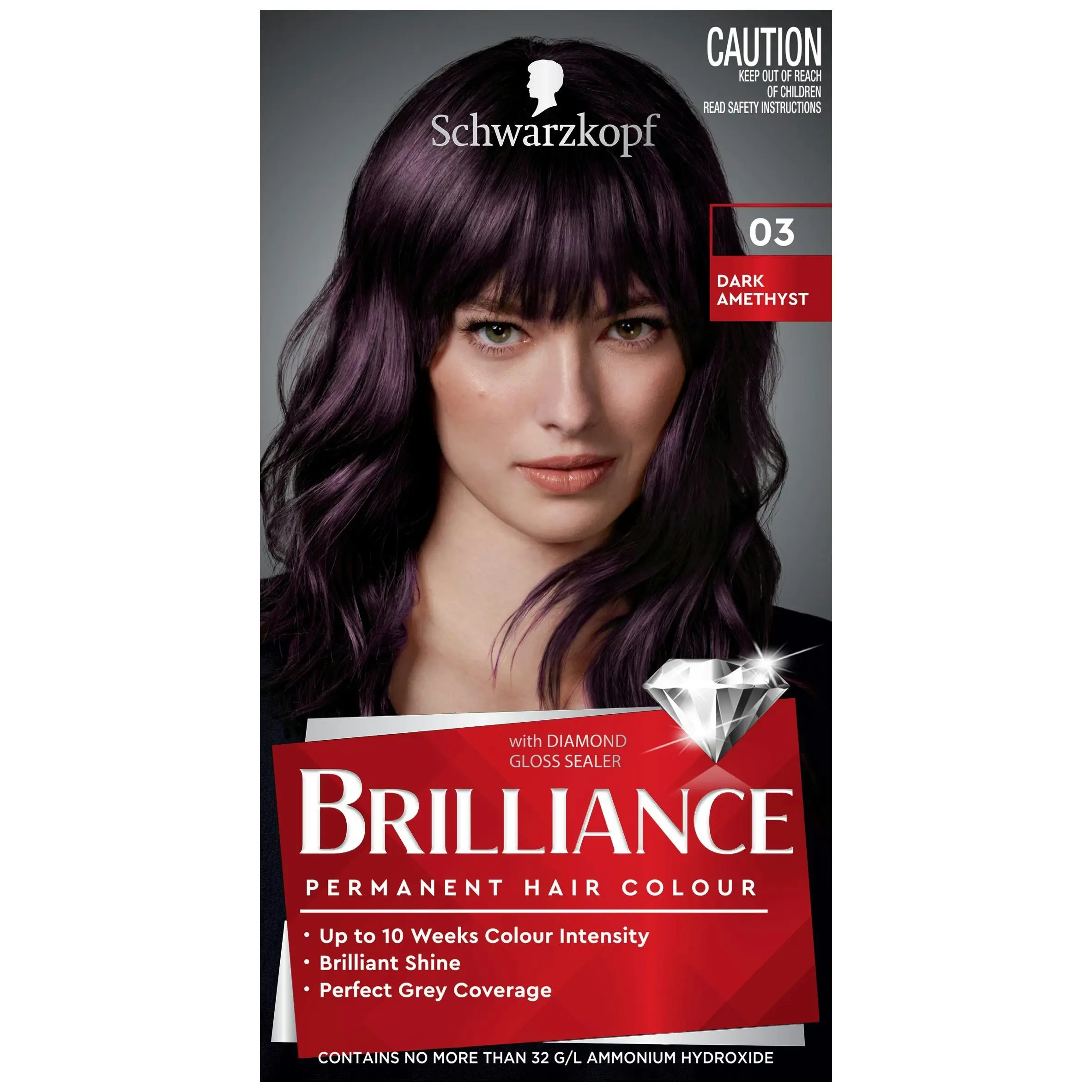 Schwarzkopf Brilliance Intense Permanent Colour Gem Collection 03 Dark Amethyst