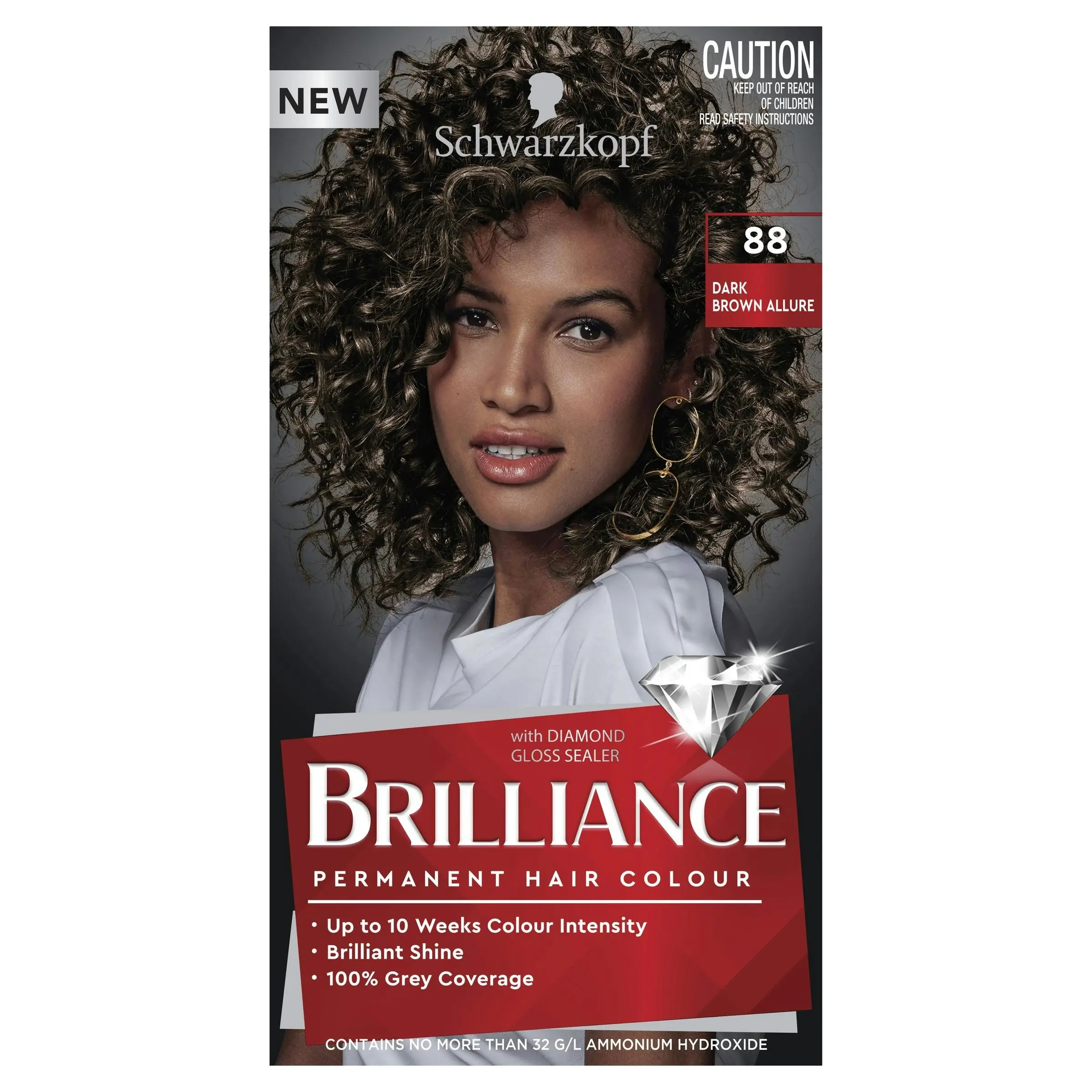 Schwarzkopf Brilliance 88 Dark Brown Allure