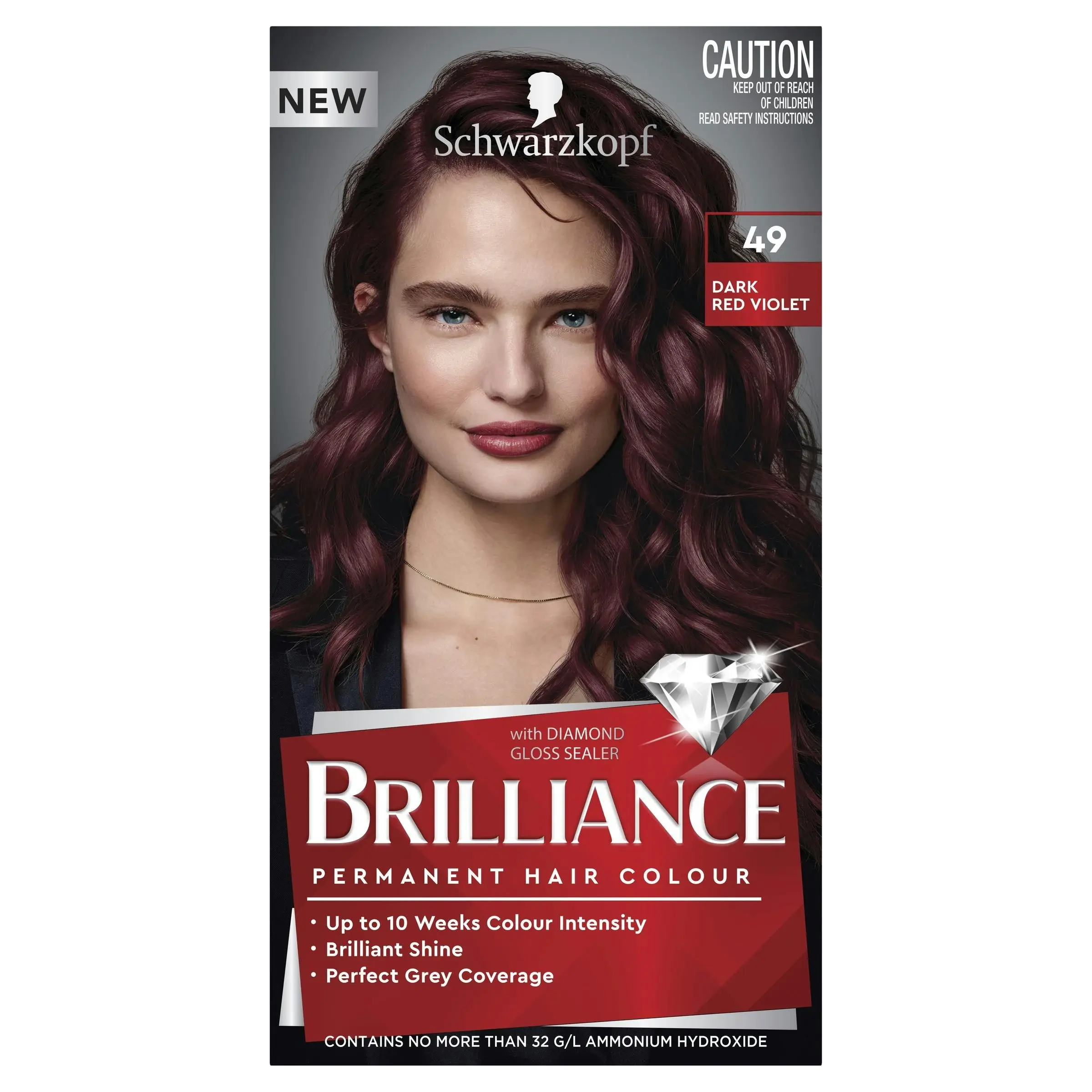 Schwarzkopf Brilliance 49 Dark Red Violet