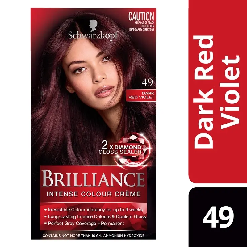 Schwarzkopf Brilliance 49 Dark Red Violet