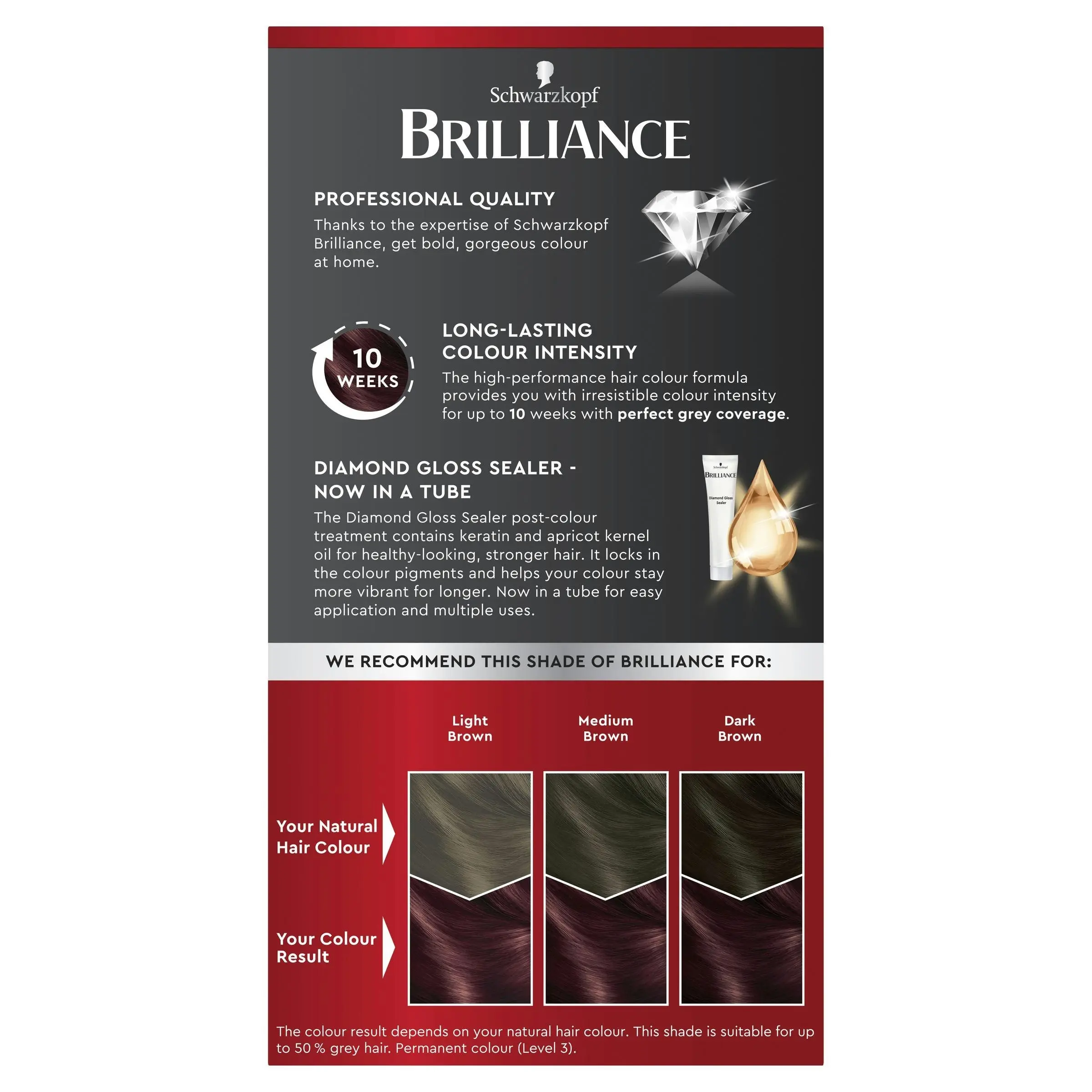 Schwarzkopf Brilliance 49 Dark Red Violet