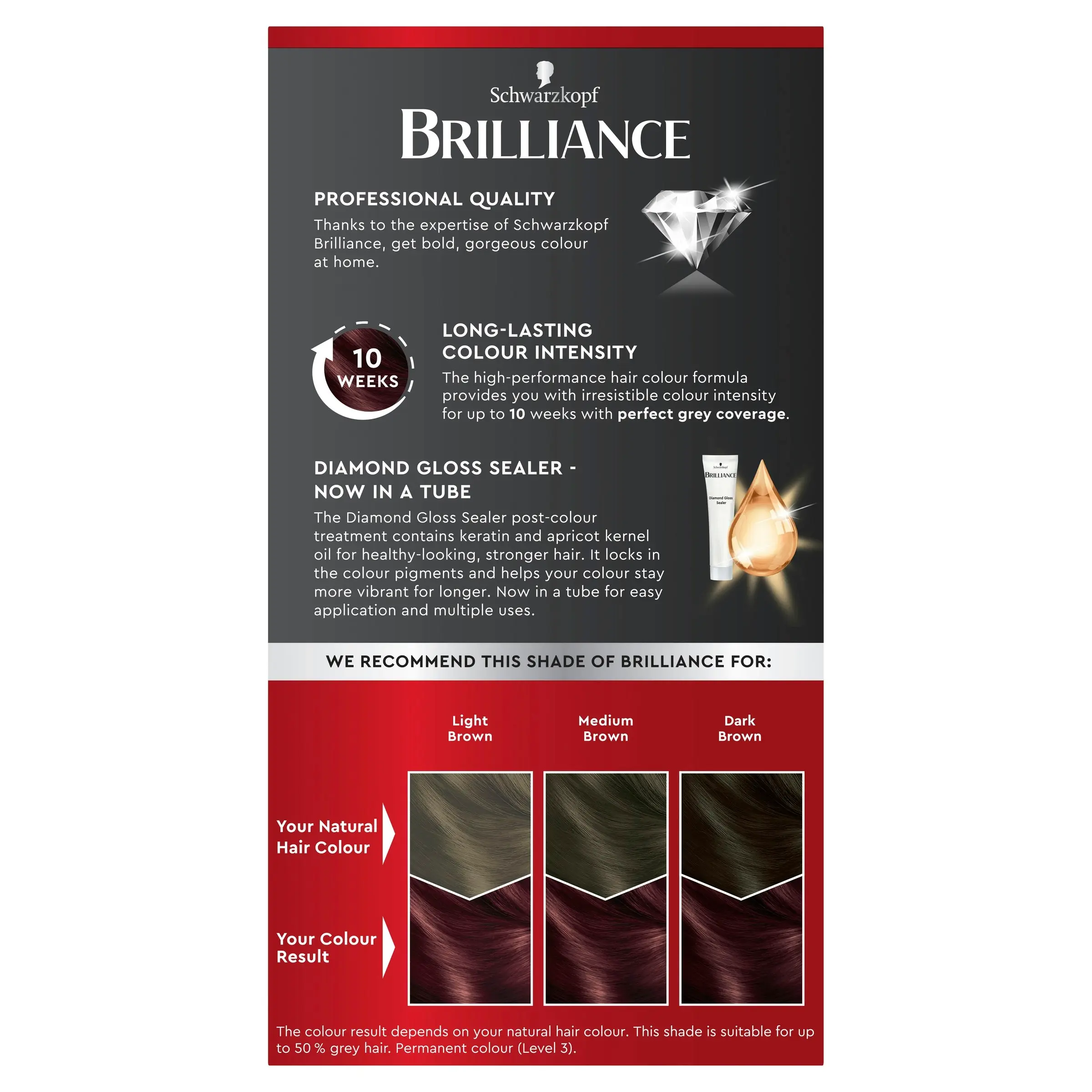 Schwarzkopf Brilliance 49 Dark Red Violet