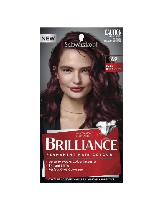 Schwarzkopf Brilliance 49 Dark Red Violet