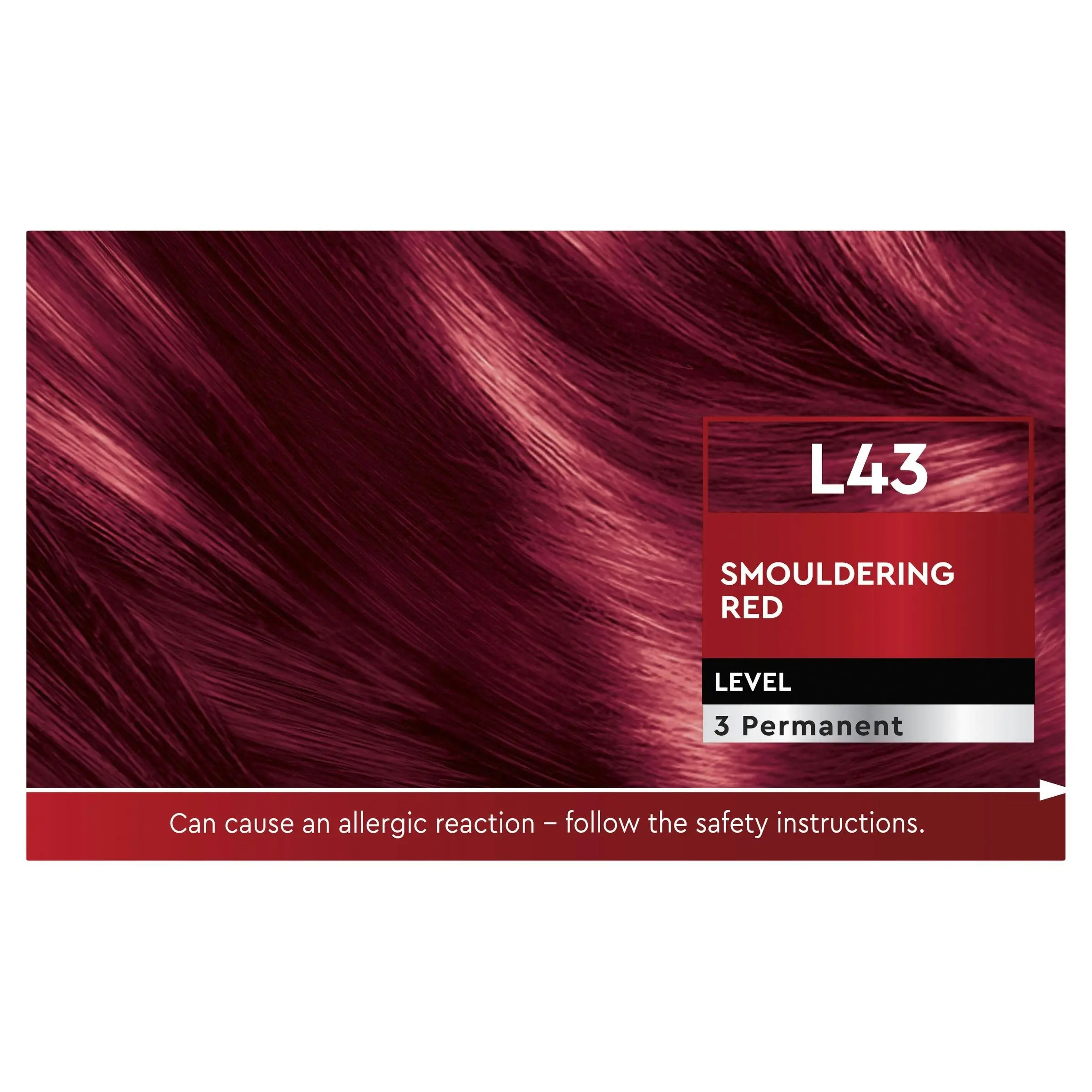 Schwarzkopf Brilliance Luminance L43 Smouldering Red