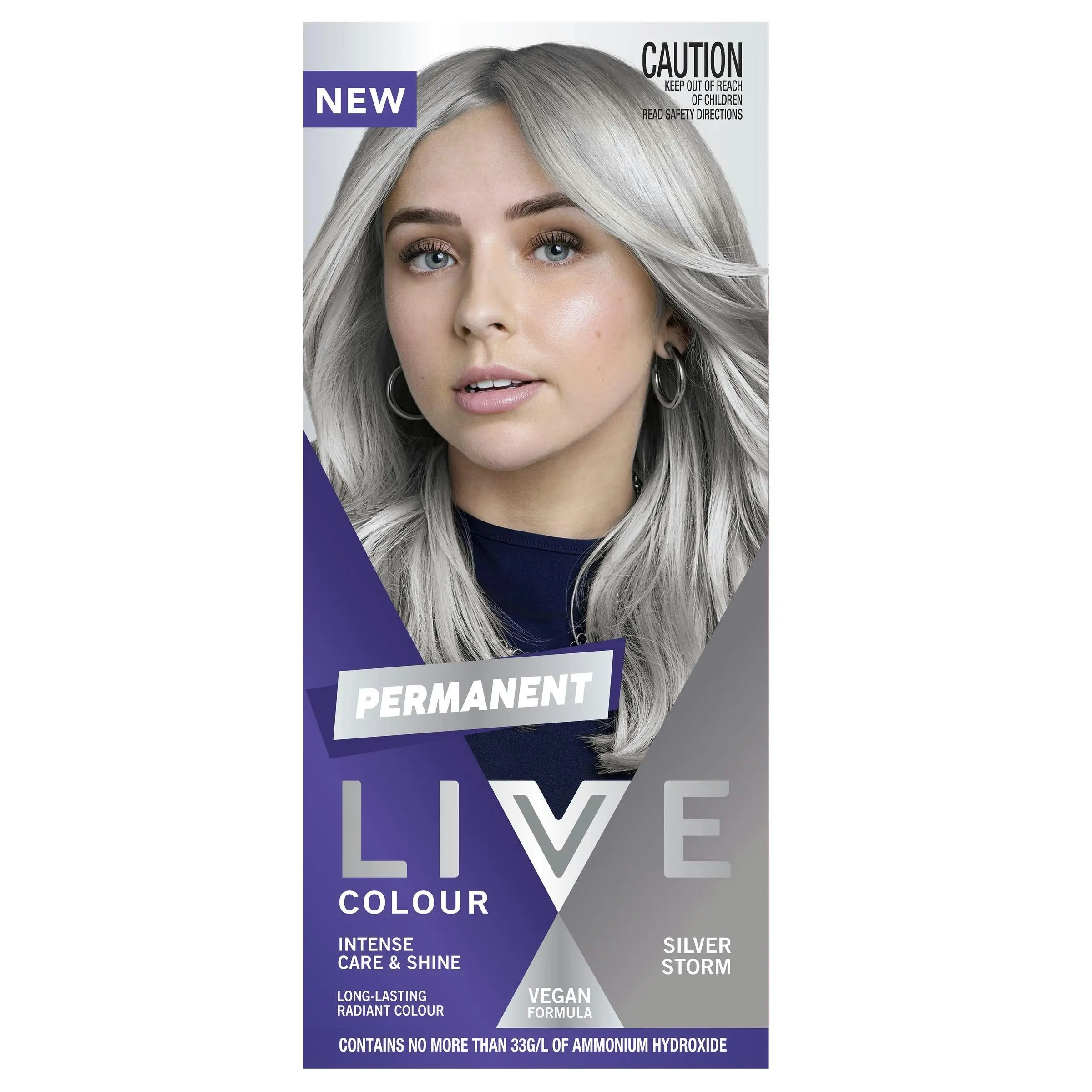 Schwarzkopf Live Colour Permanent Silver Storm