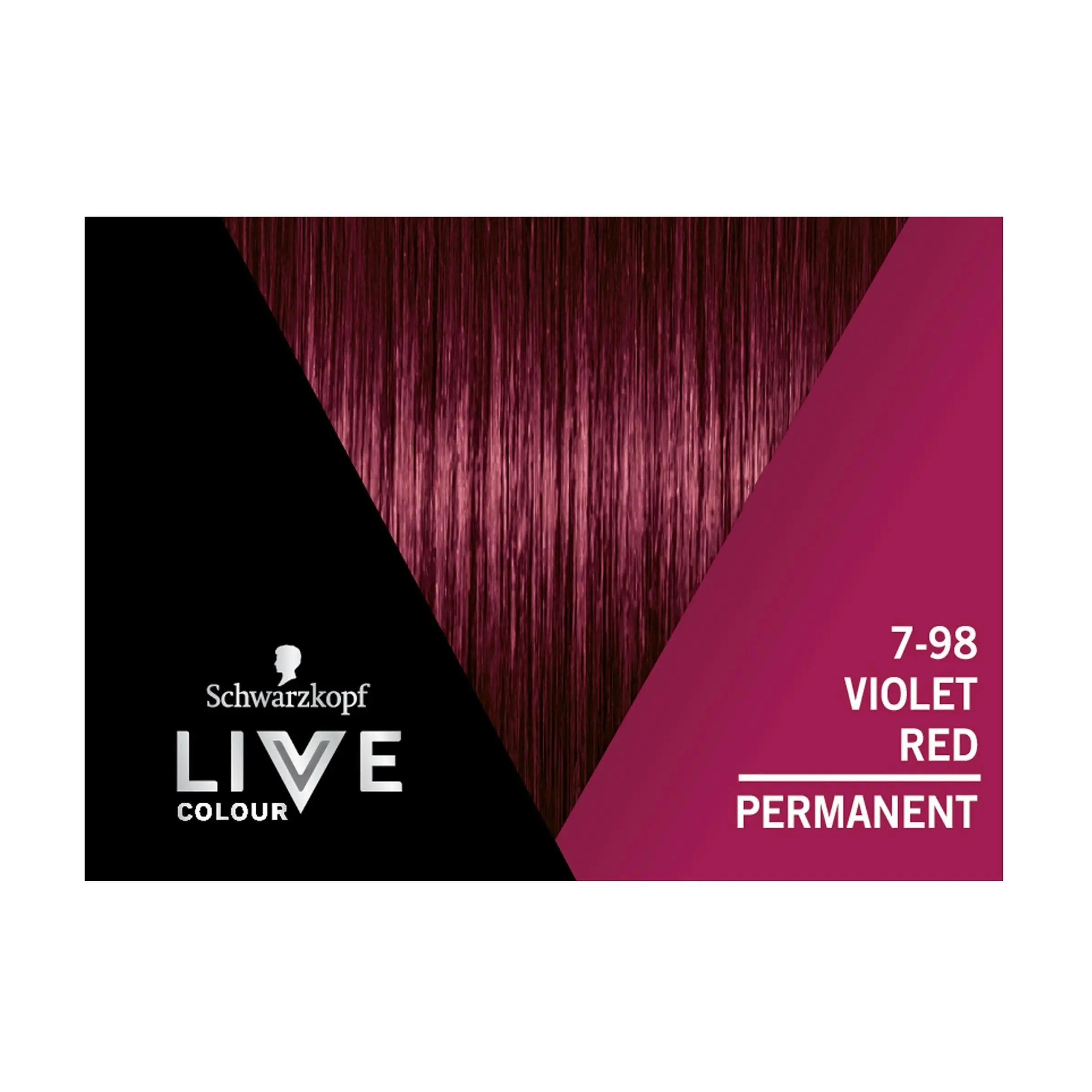 Schwarzkopf Live Colour Permanent 7.98 Violet Red