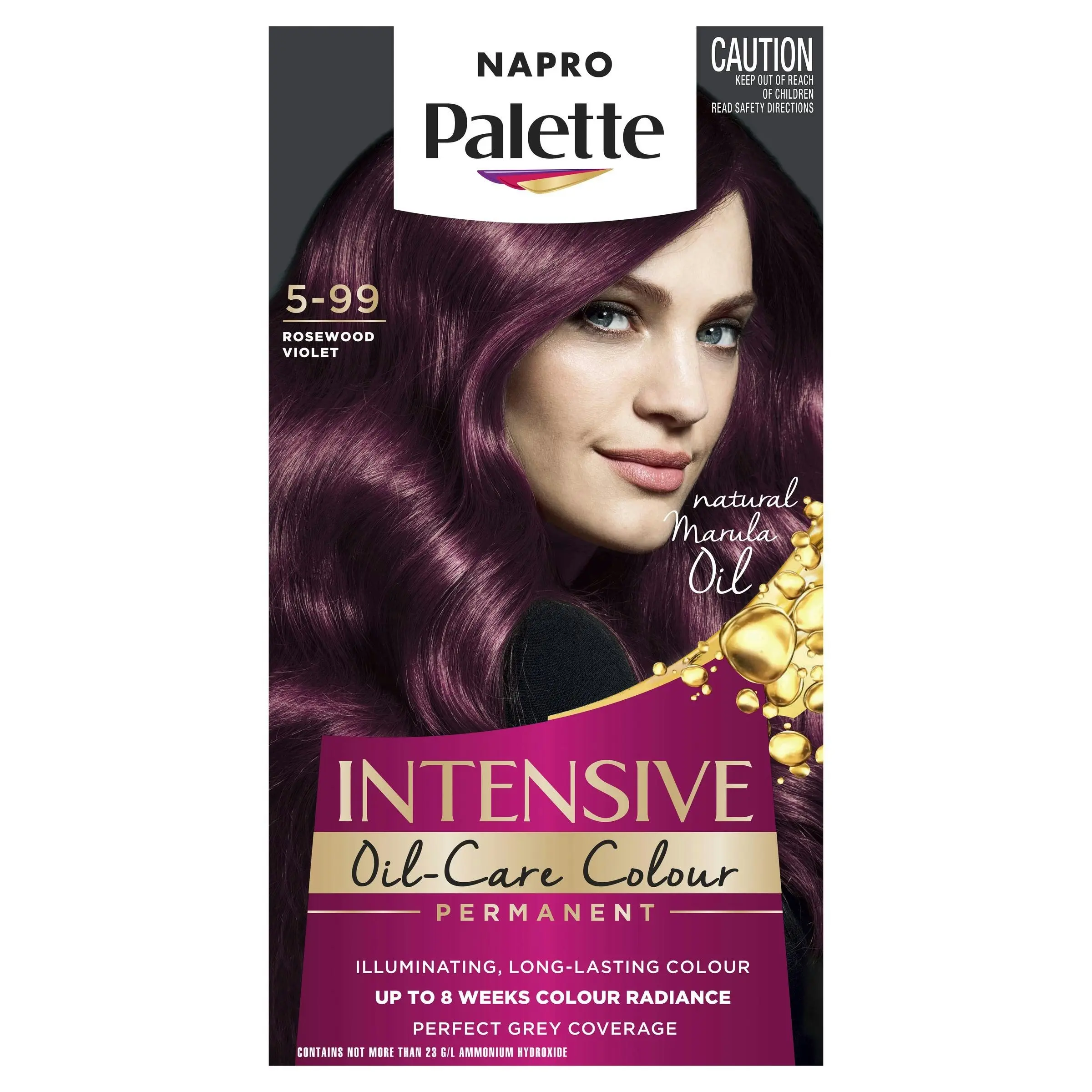 Napro Palette Permanent Hair Colour 5-99 Rosewood Violet