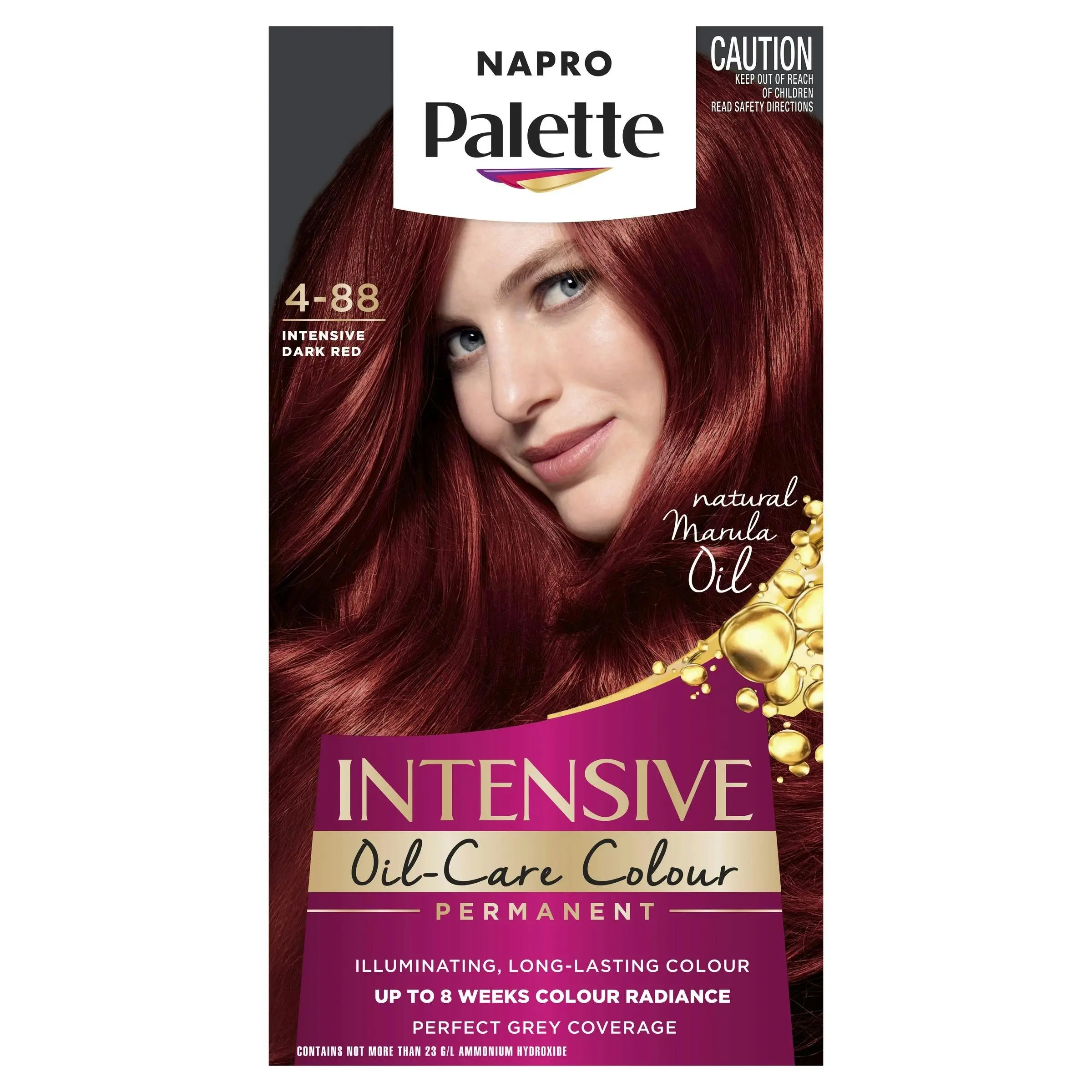 Napro Palette Permanent Hair Colour 4 - 88 Intensive Dark Red