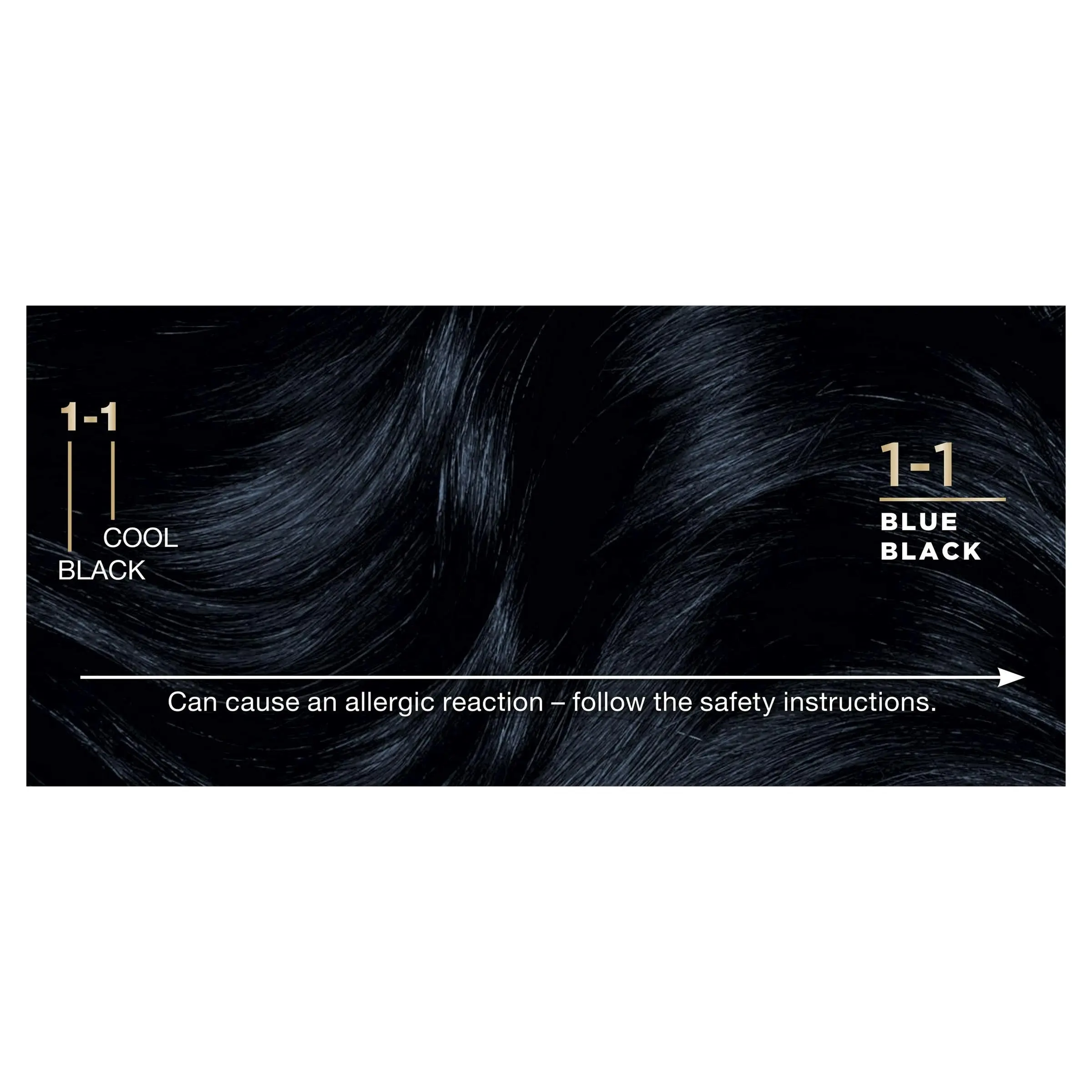 Napro Palette Permanent Hair Colour 1-1 Blue Black