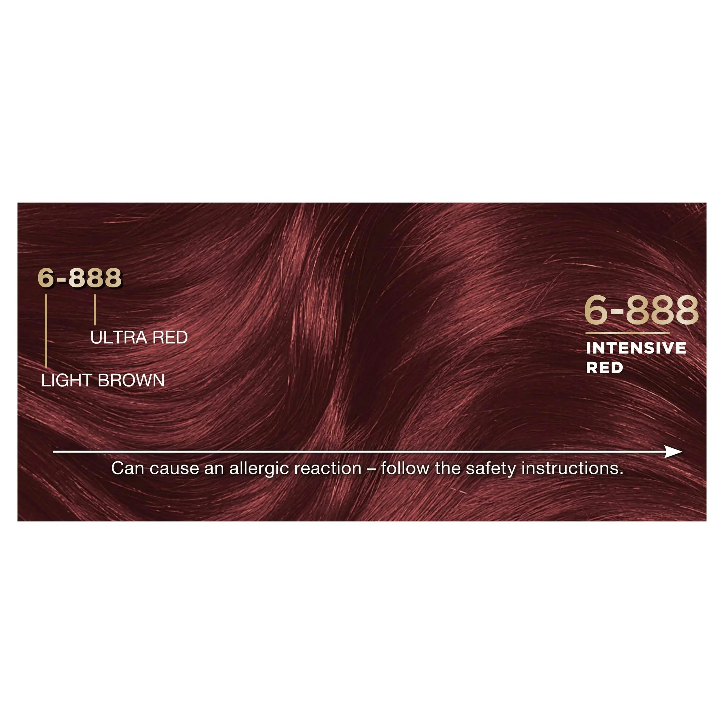 Napro Palette Permanent Hair Colour 6 - 888 Intensive Red