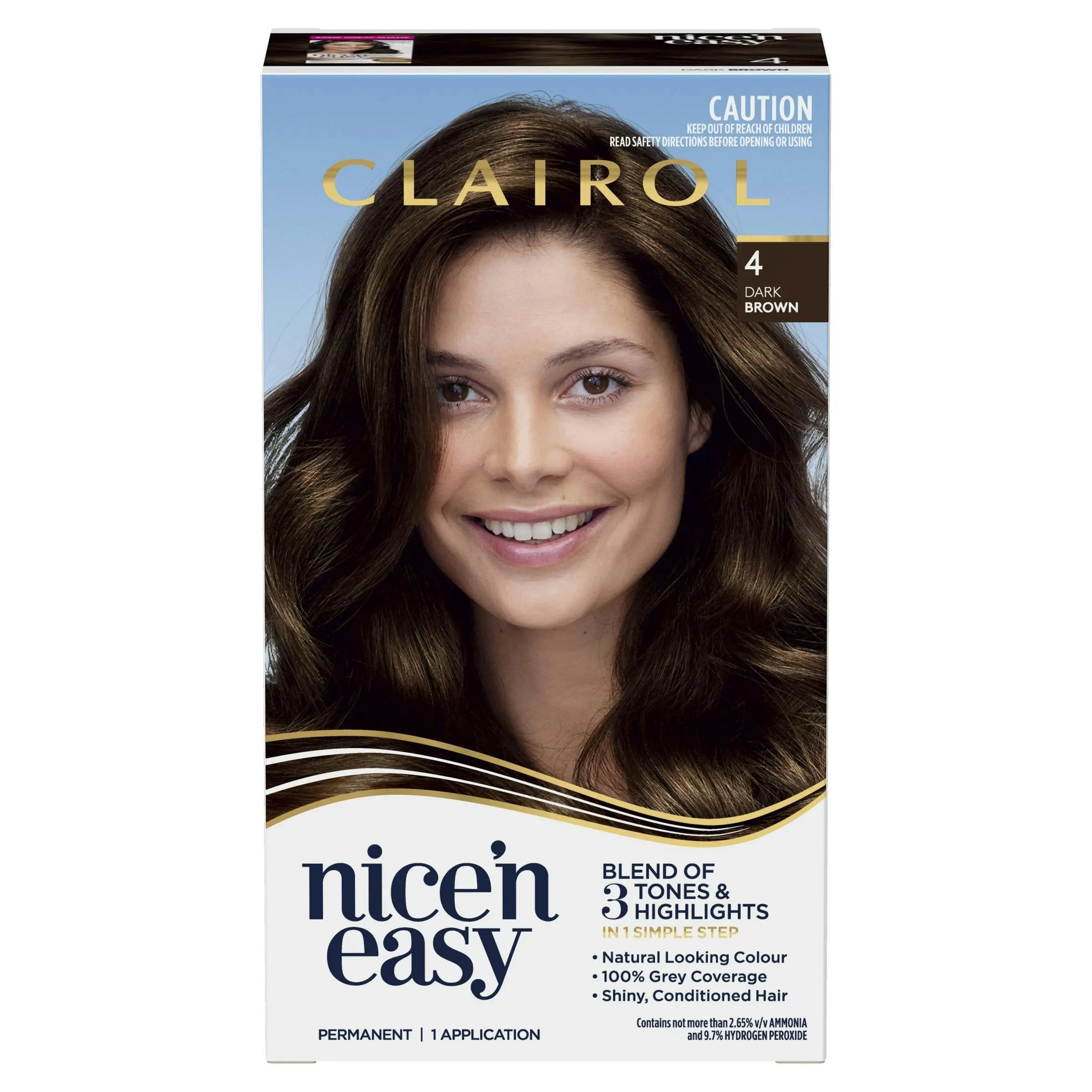 Clairol Nice 'N Easy 4 Natural Dark Brown