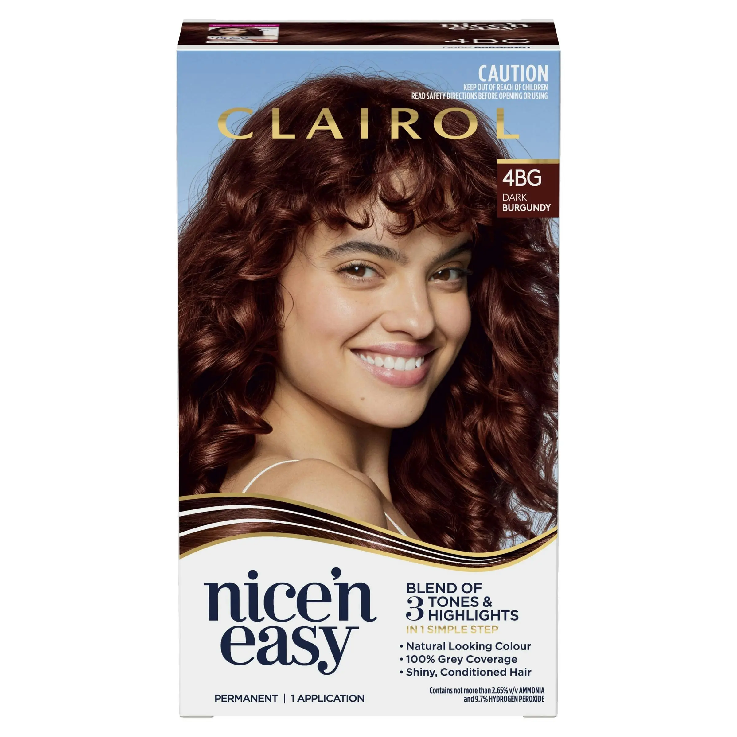 Clairol Nice 'N Easy 4BG Dark Burgundy