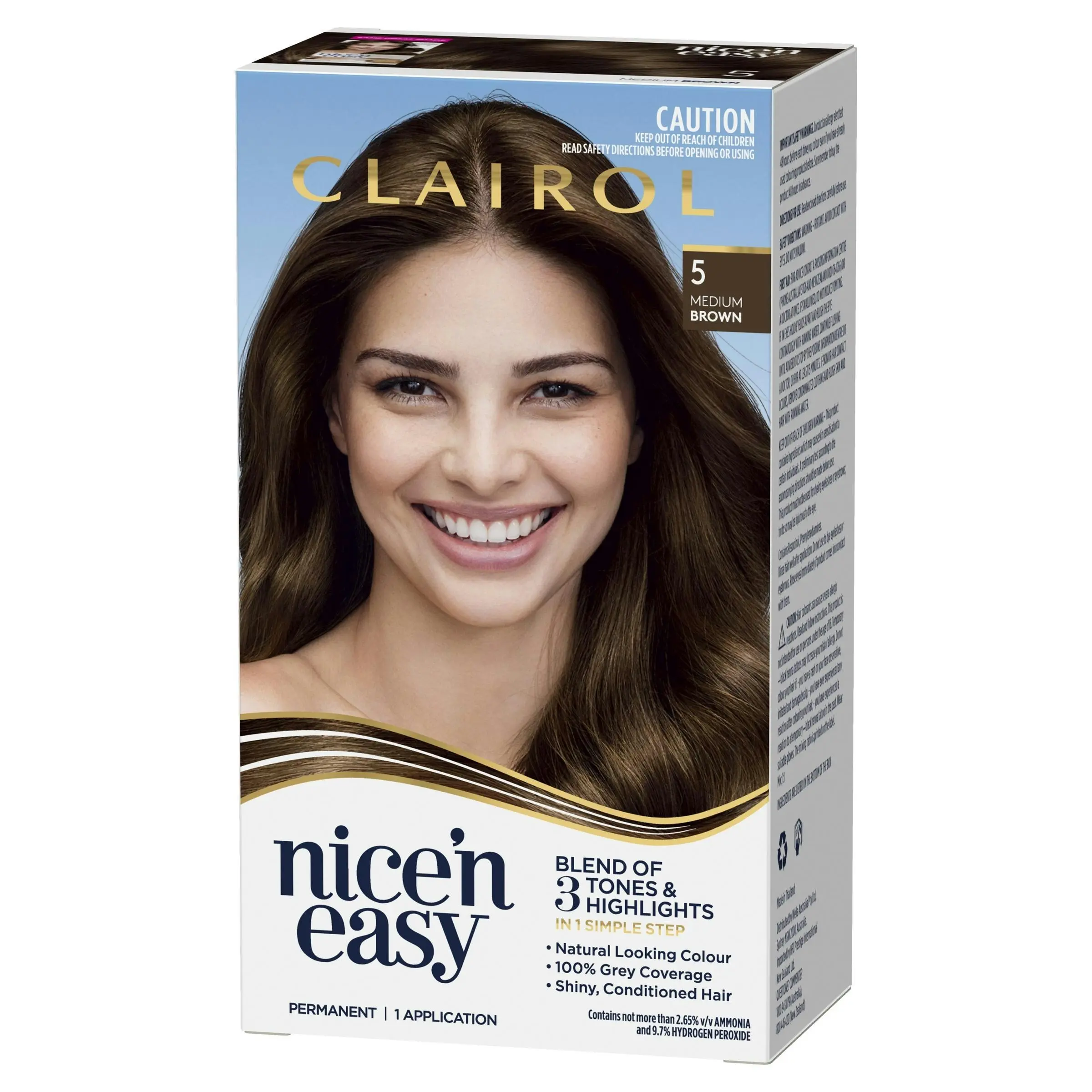 Clairol Nice 'N Easy 5 Natural Medium Brown