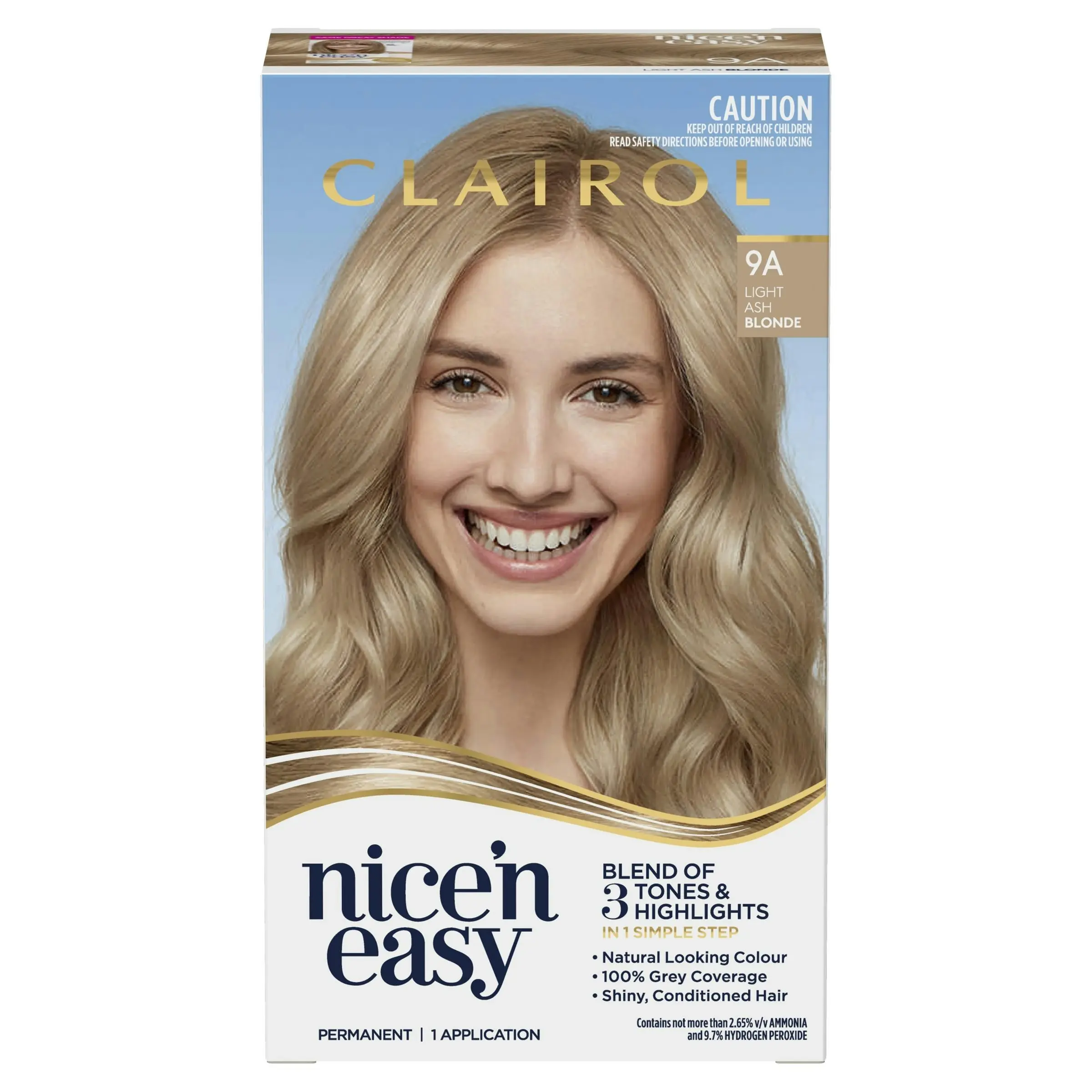 Clairol Nice 'N Easy 9A Natural Light Ash Blonde