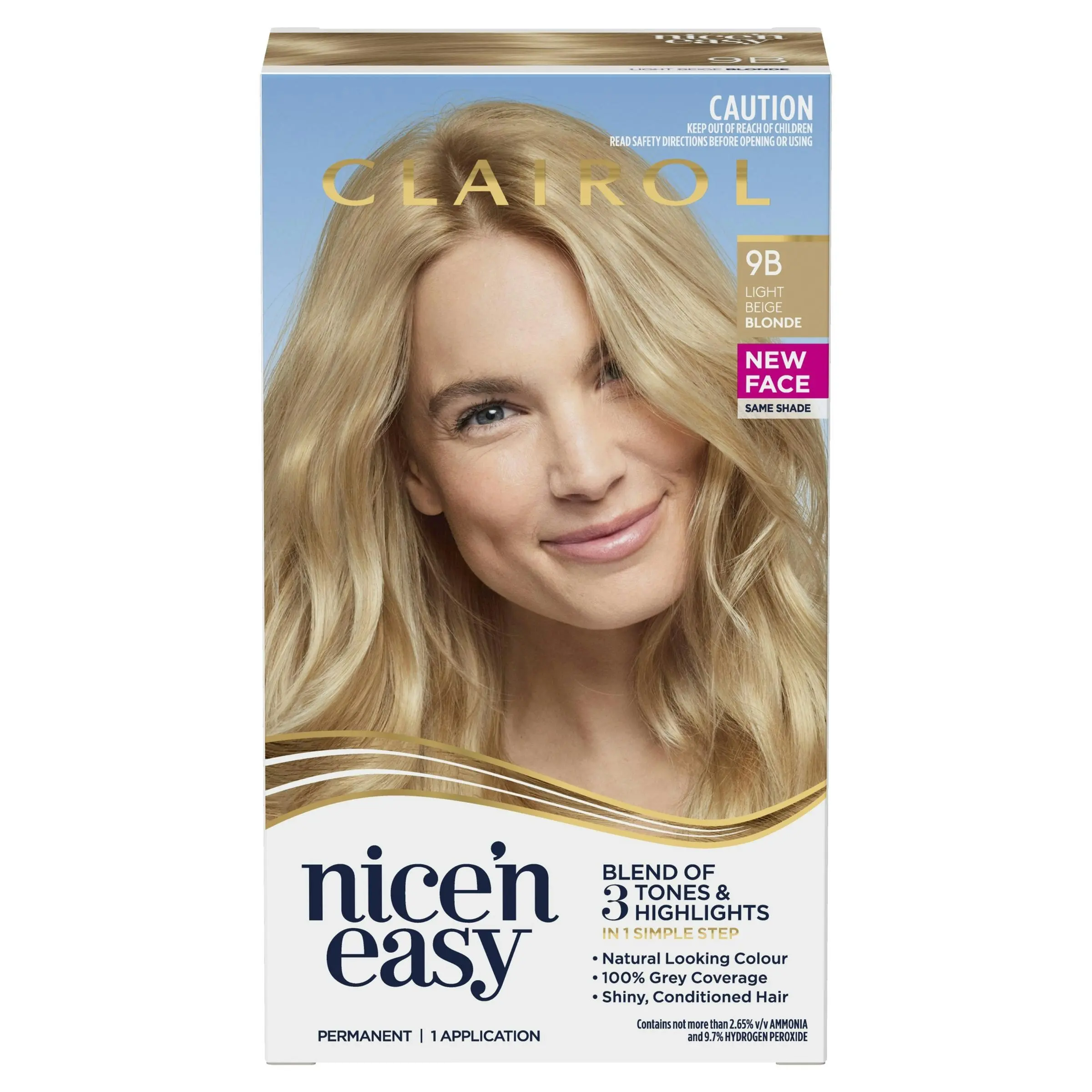 Clairol Nice 'N Easy 9B Light Beige Blonde