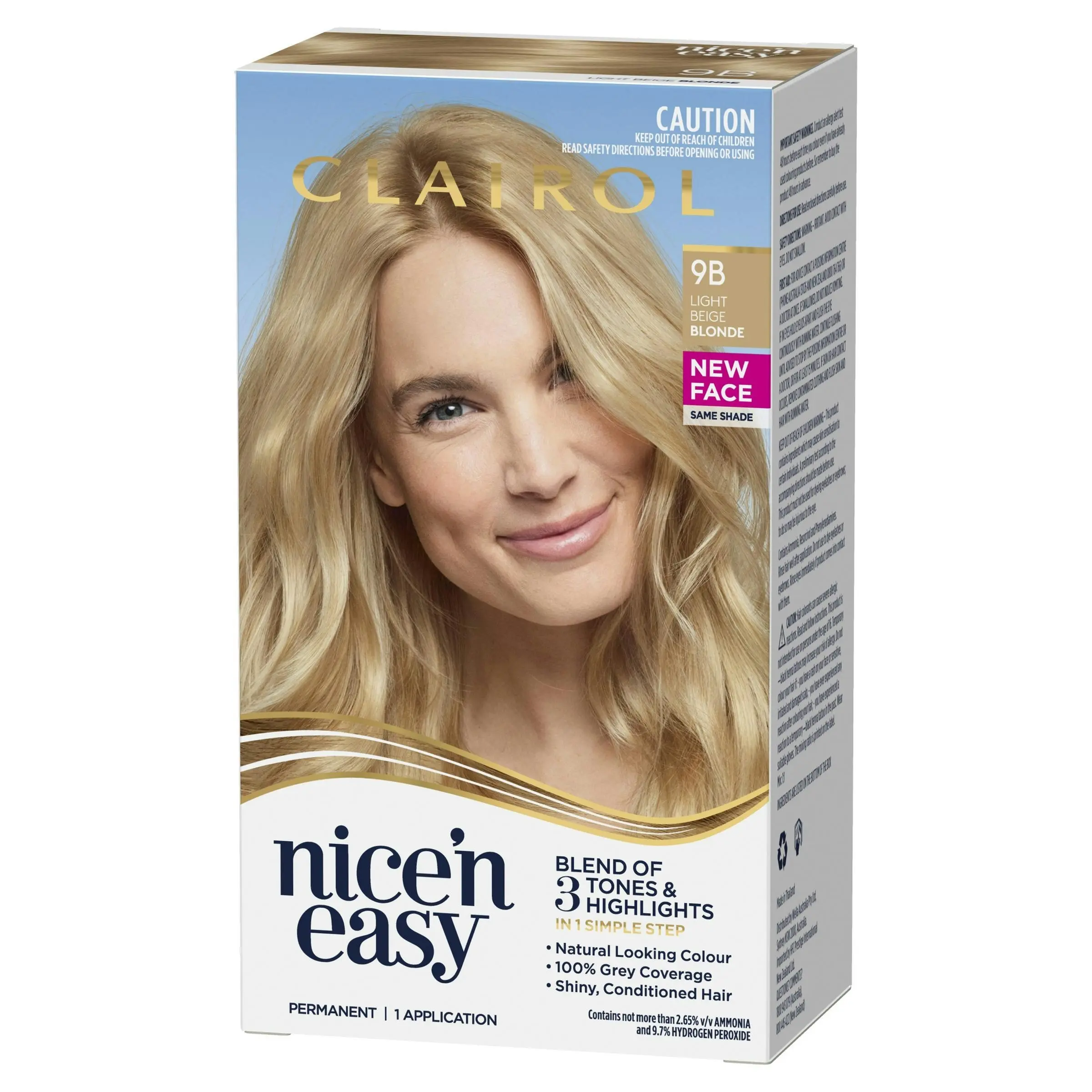 Clairol Nice 'N Easy 9B Light Beige Blonde