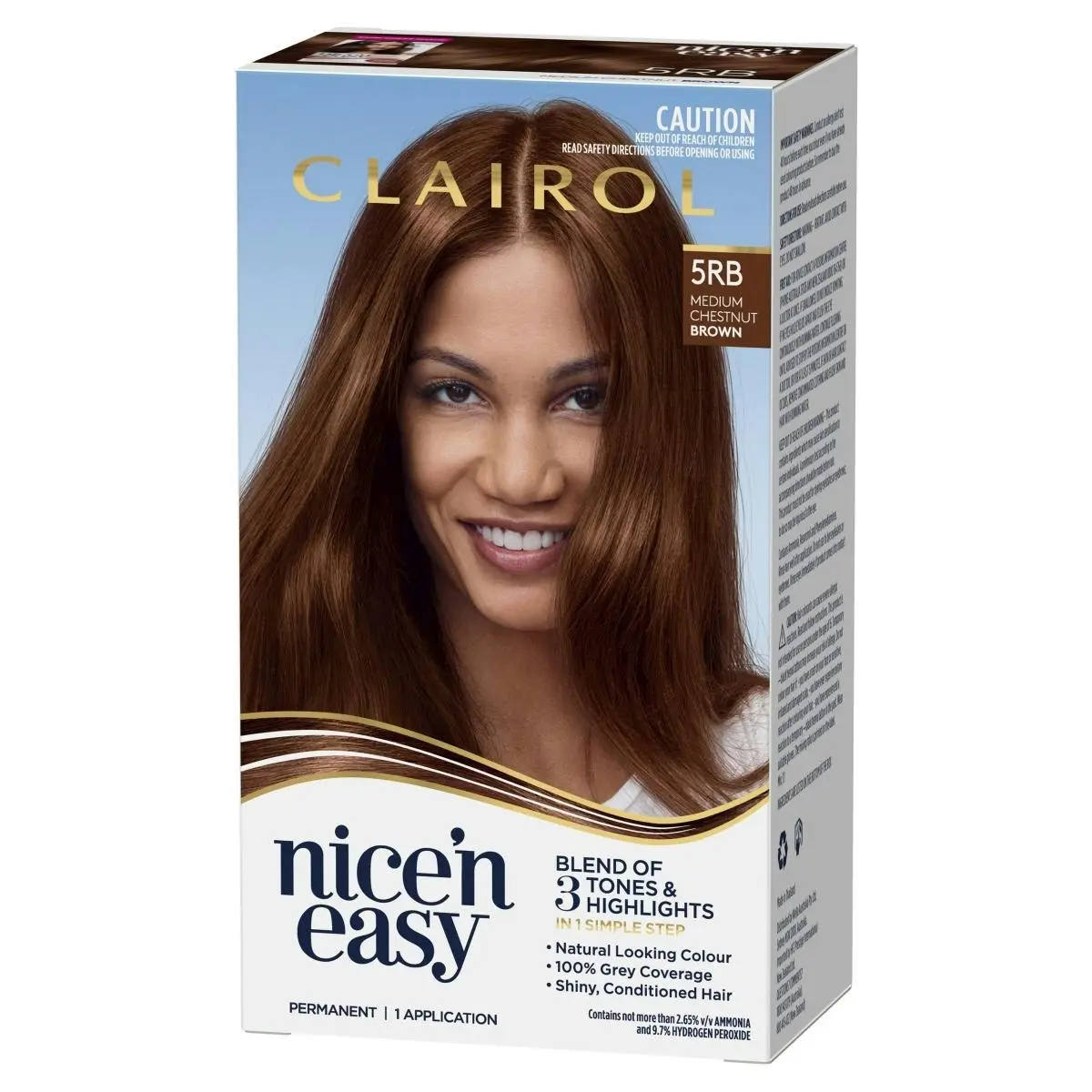 Clairol Nice 'N Easy 5RB Medium Chestnut Brown