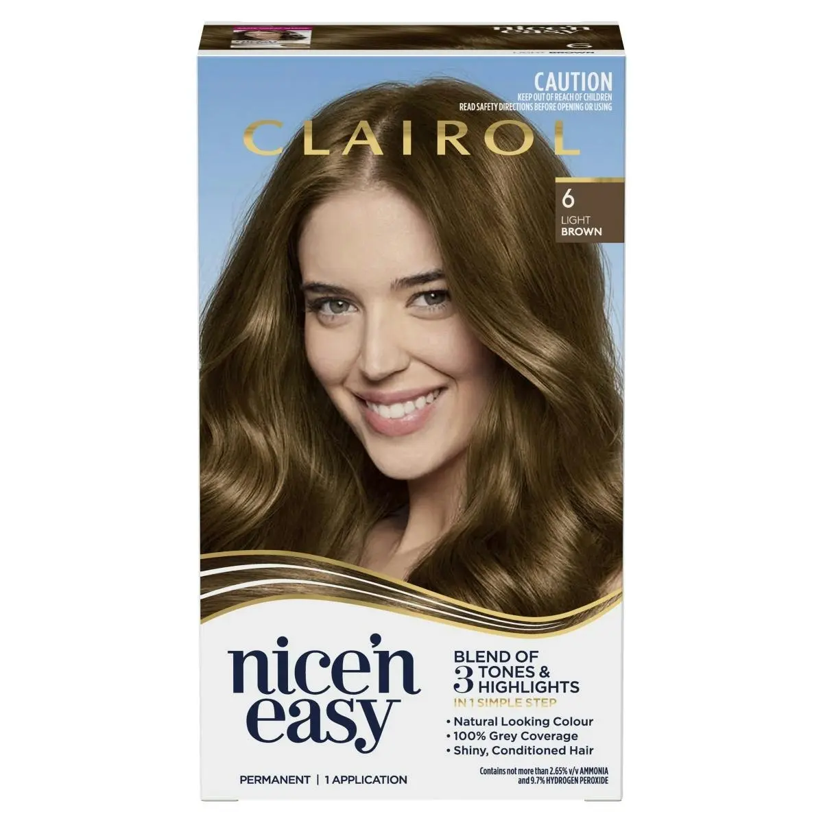 Clairol Nice 'N Easy 6 Light Brown