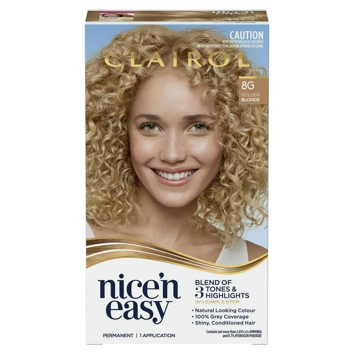 Clairol Nice 'N Easy 8G Natural Golden Blonde